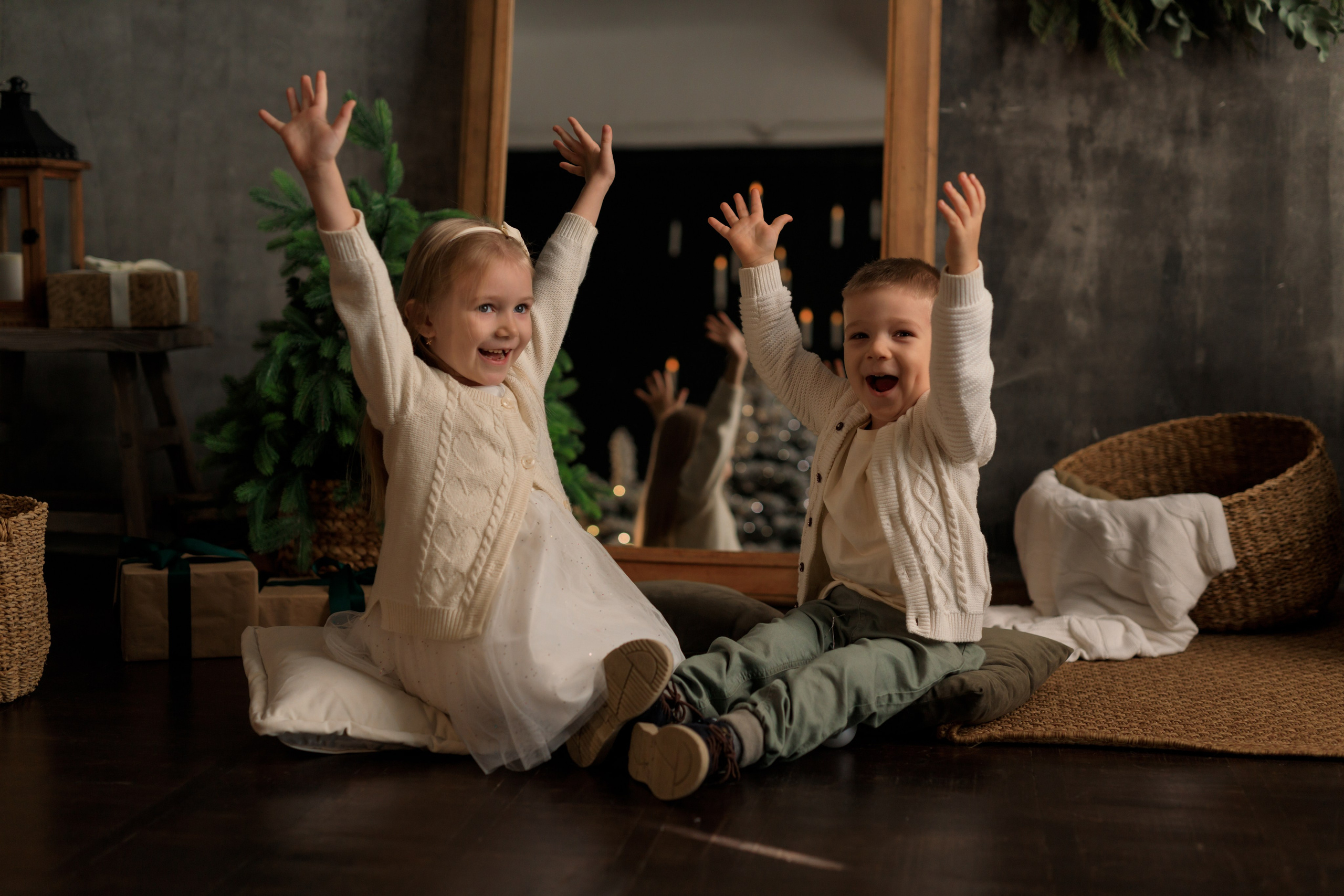Мама, дети и бабушка. Семейный и детский фотограф в Краснодаре Элона Литвинова