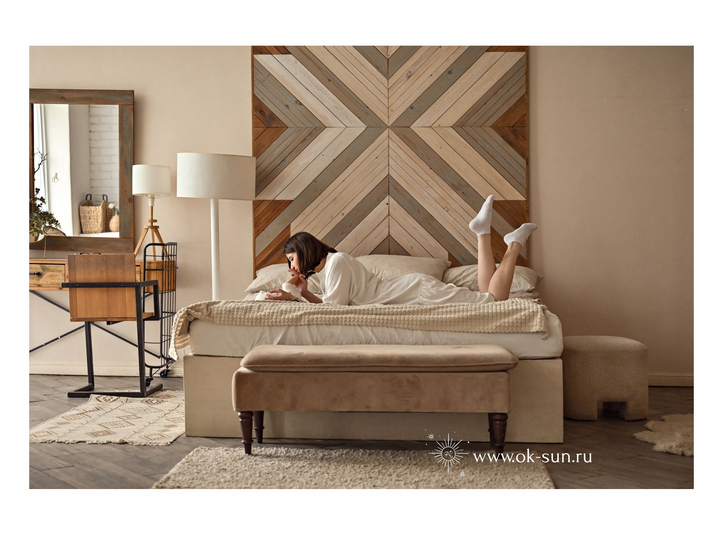 Фотосессия с новорожденным ребенком в студии