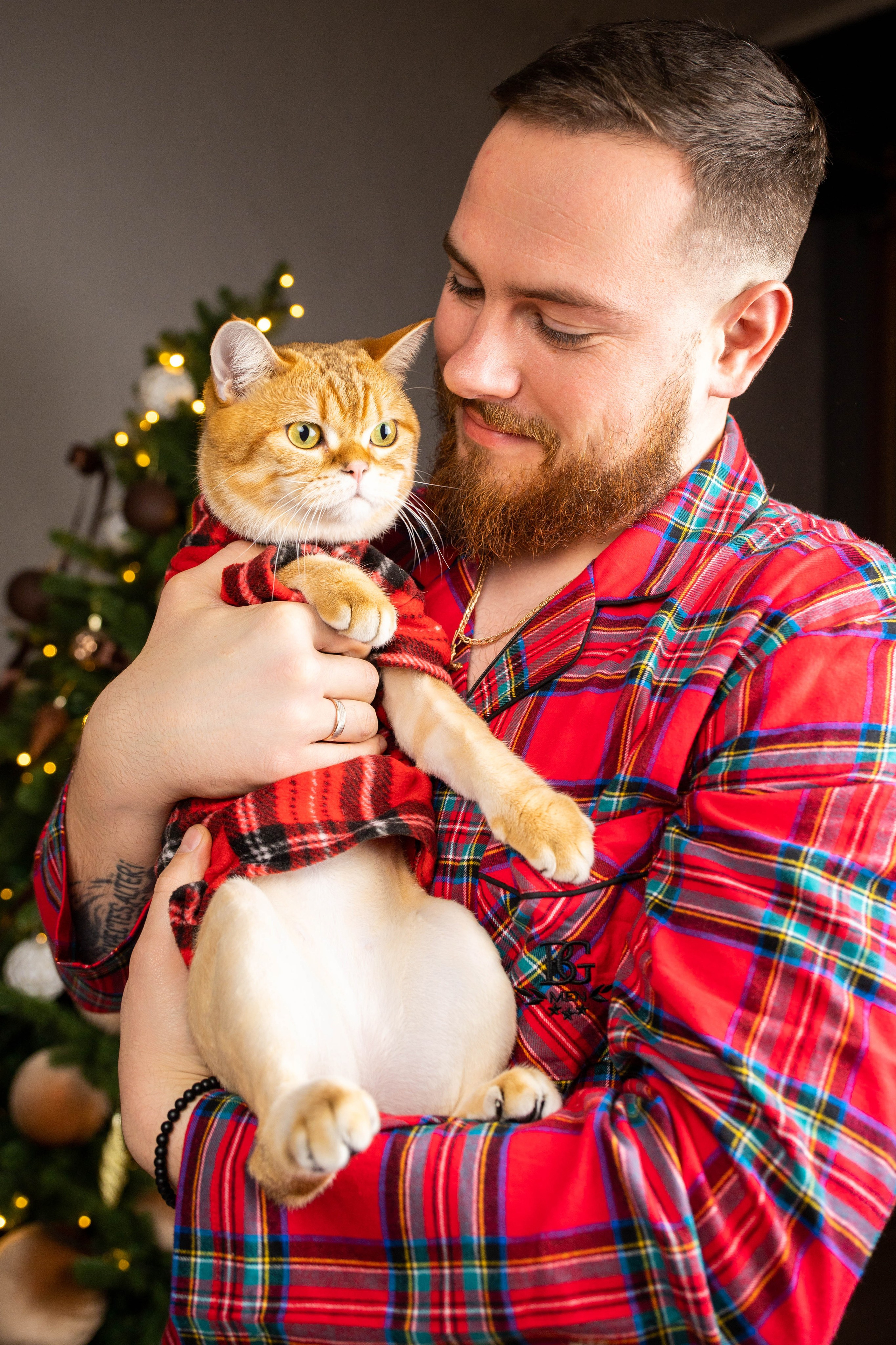 Фотосессия семейная «Новый год c пушистиком». Фотограф в Крыму Татьяна Барицкая ЕНОТИКА