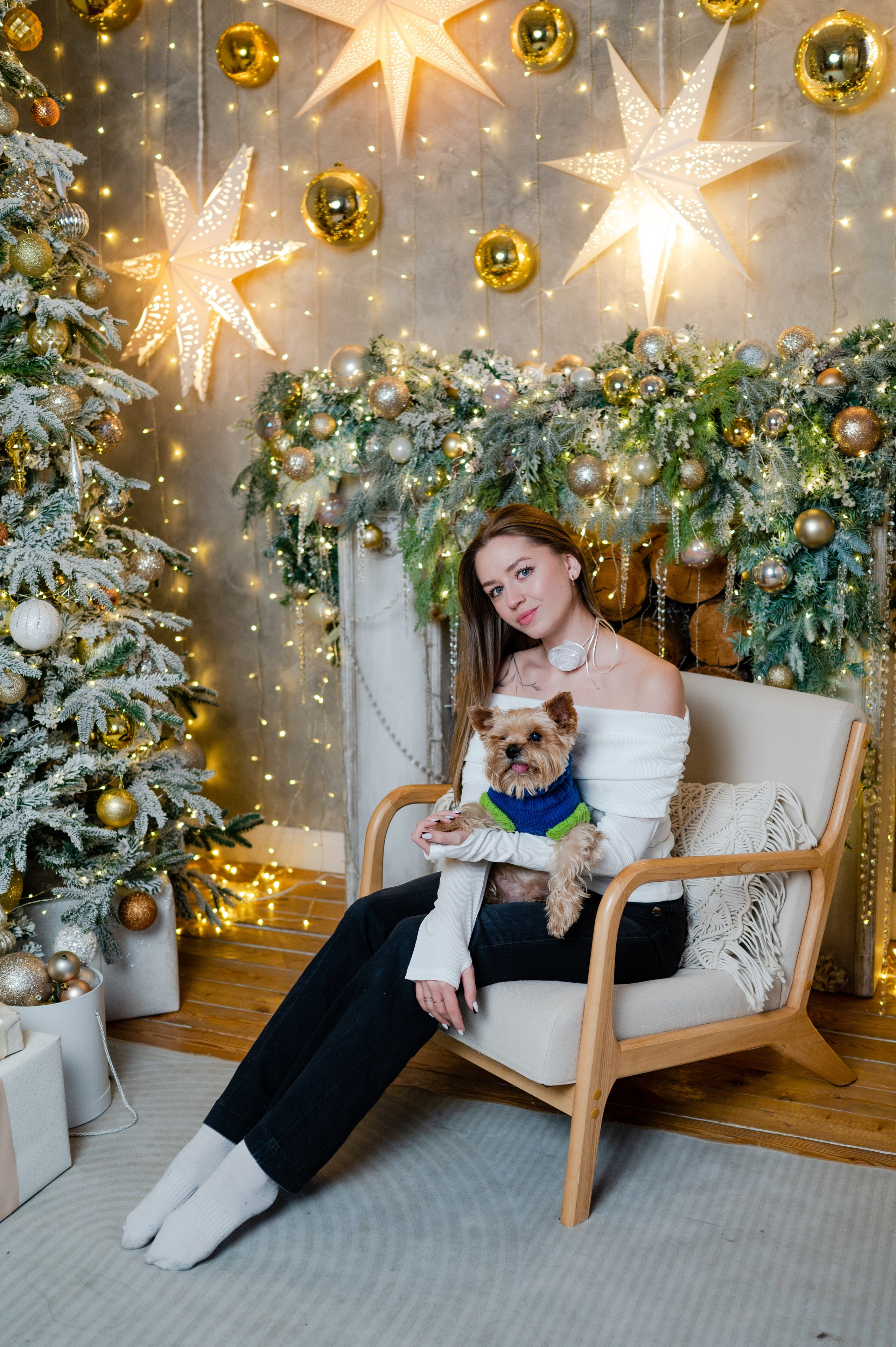 Новогодня съемка. Семейный и детский фотограф в Хабаровске Матюшкова Екатерина