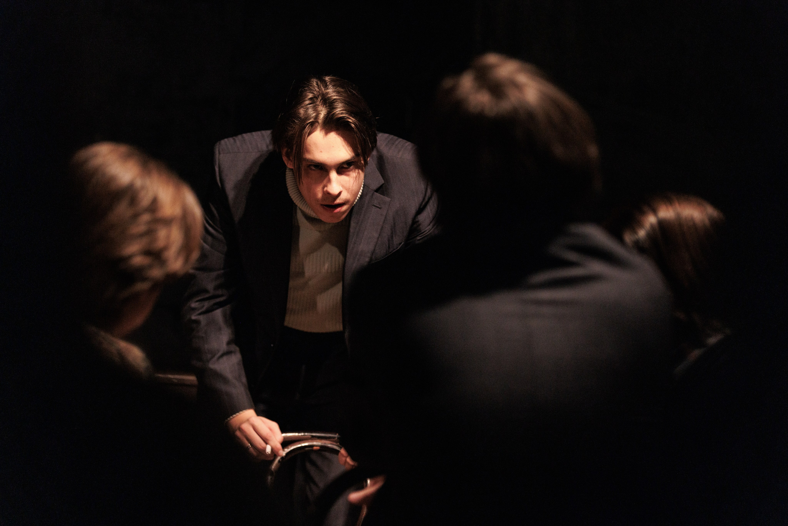 "Бесы. Репетиция". Спектакль студентов Щепкинского училища. Спортивный фотограф Алексей Соломин