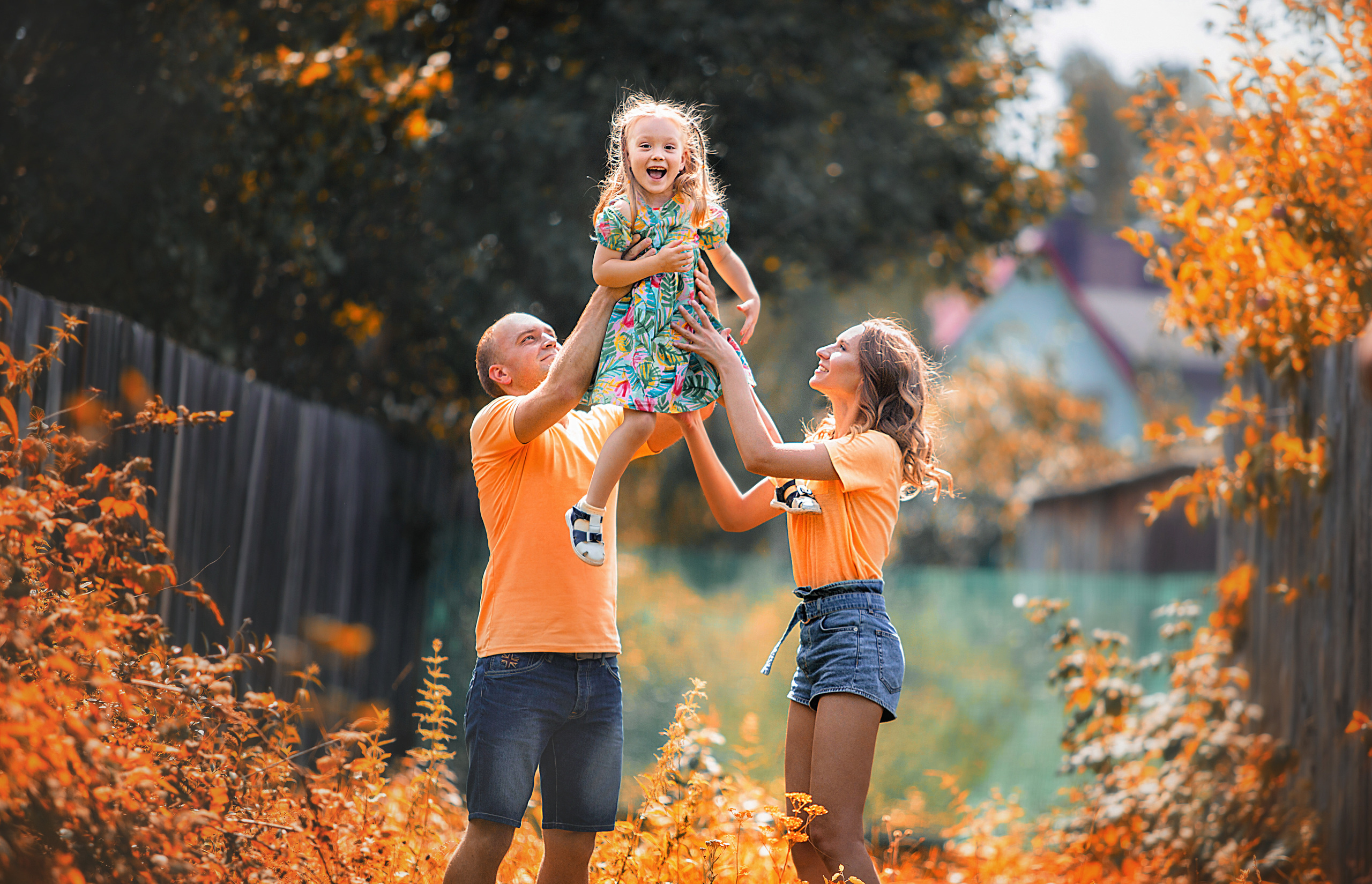Фотосессия Кати, Димы и Насти. Фотограф в Москве Оксана Цехмистер