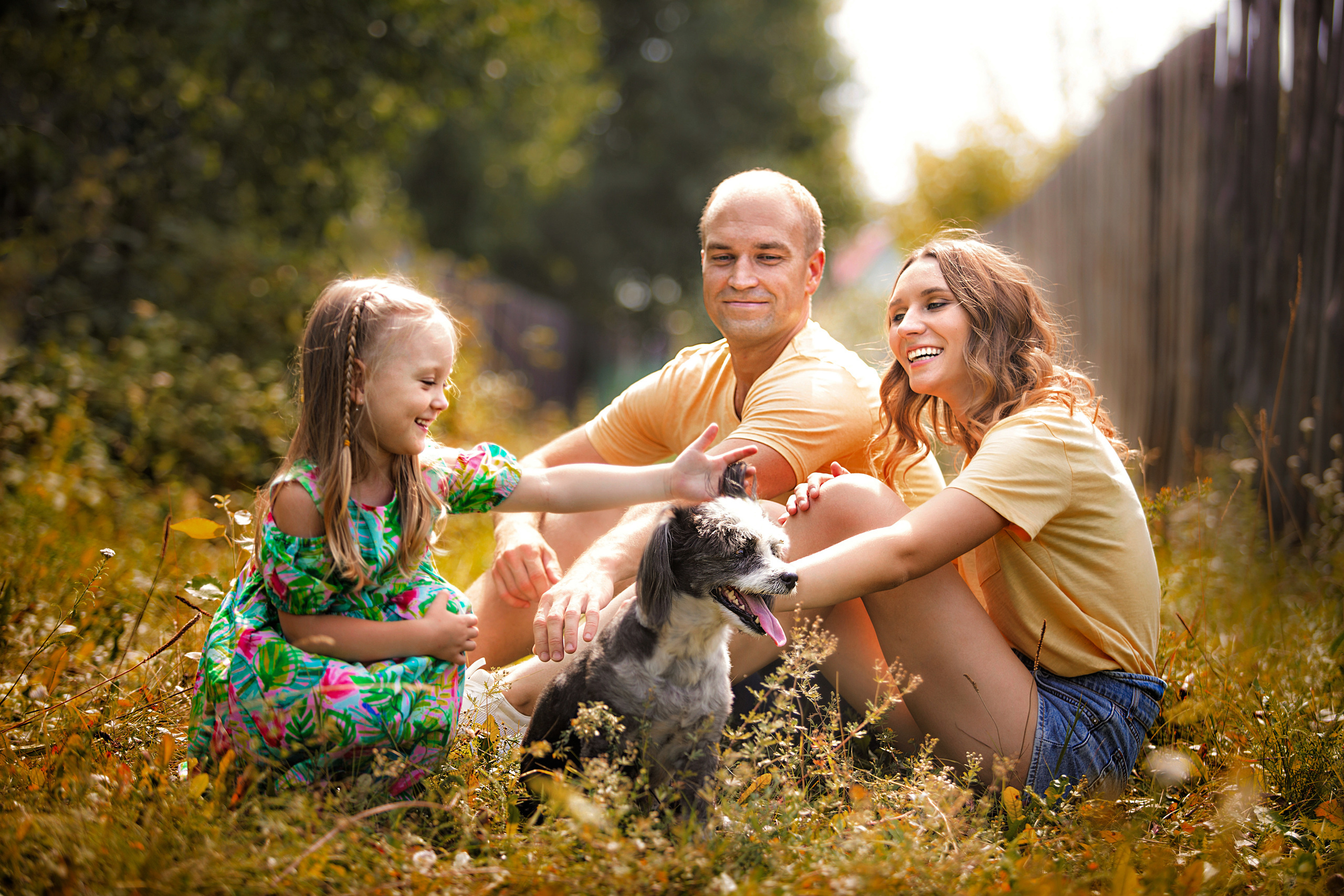 Фотосессия Кати, Димы и Насти. Фотограф в Москве Оксана Цехмистер