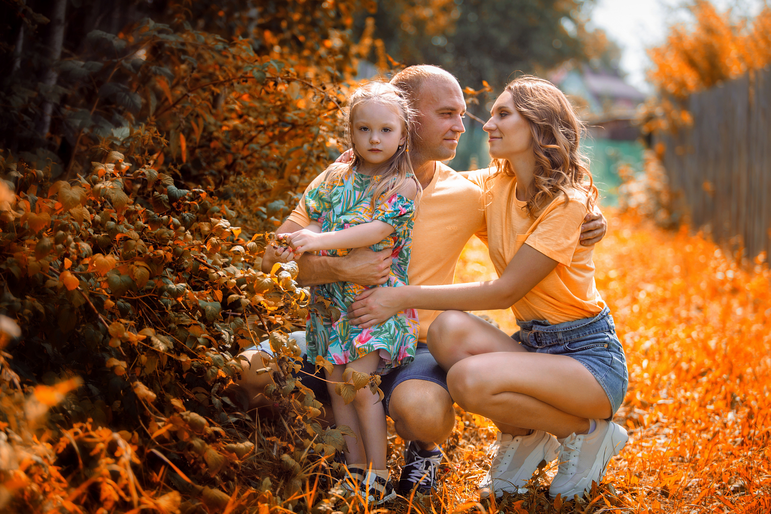 Фотосессия Кати, Димы и Насти. Фотограф в Москве Оксана Цехмистер