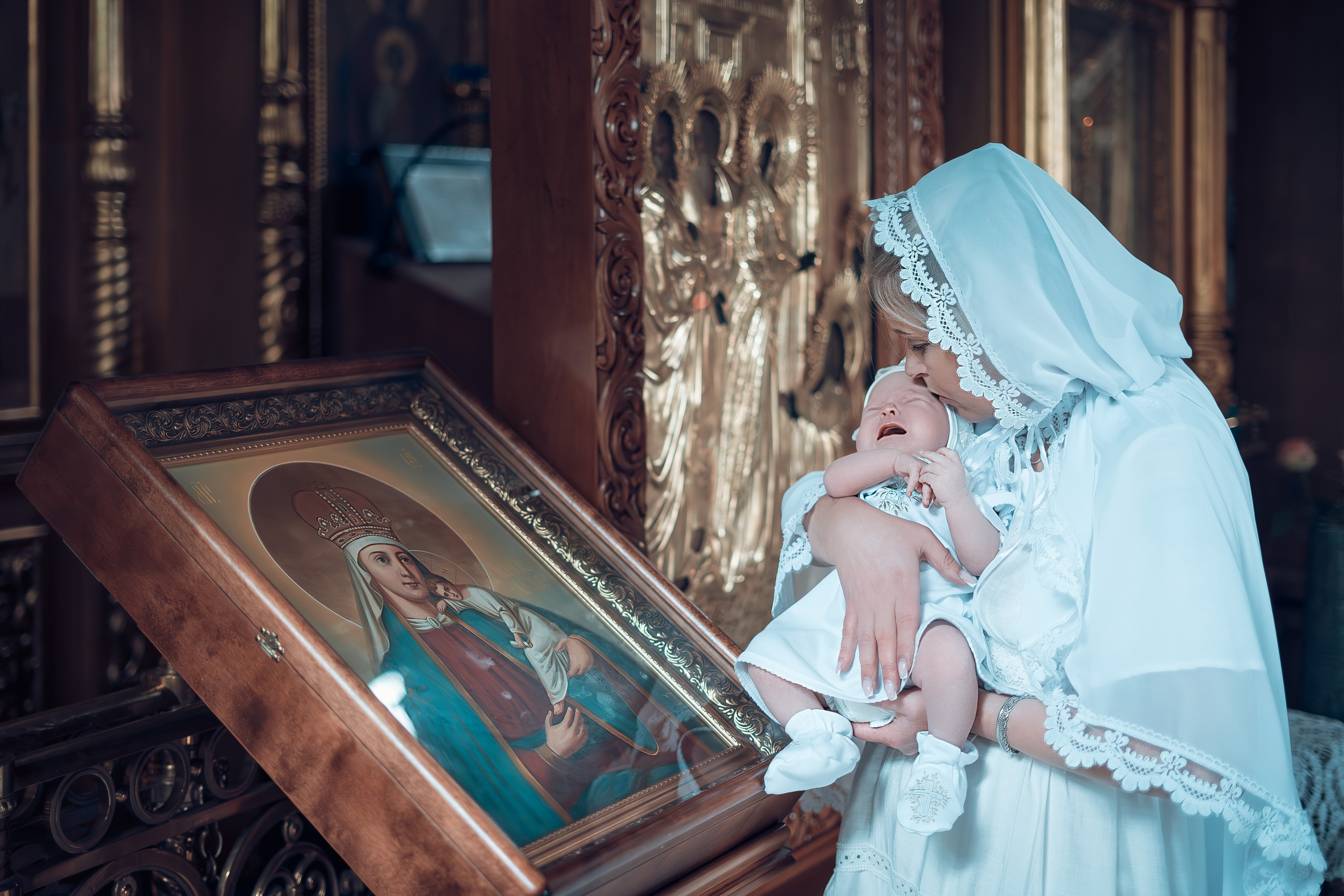 Таинство Крещения Василисы