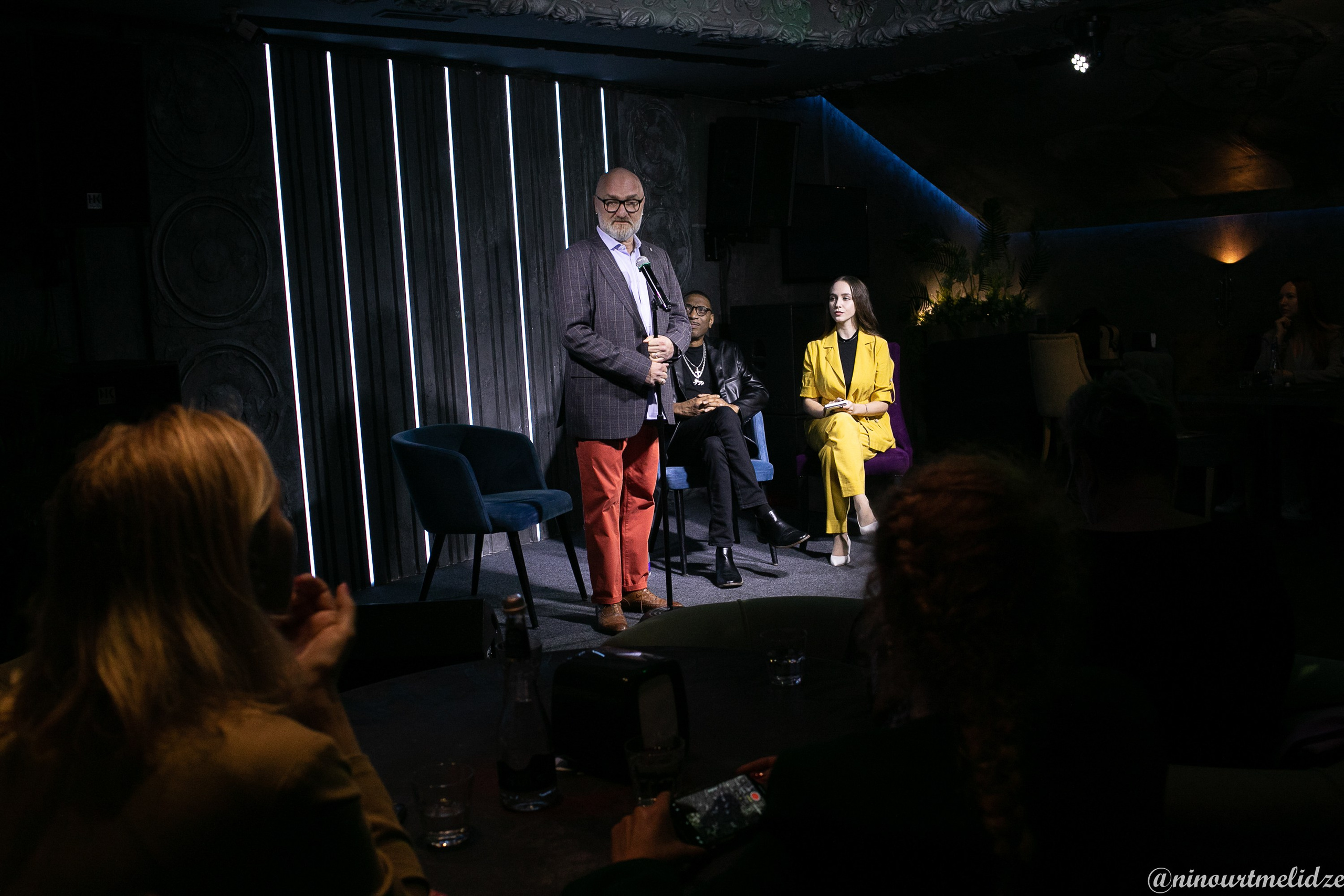 Пресс конференция Kevin Maccoy. Art photographer Nino