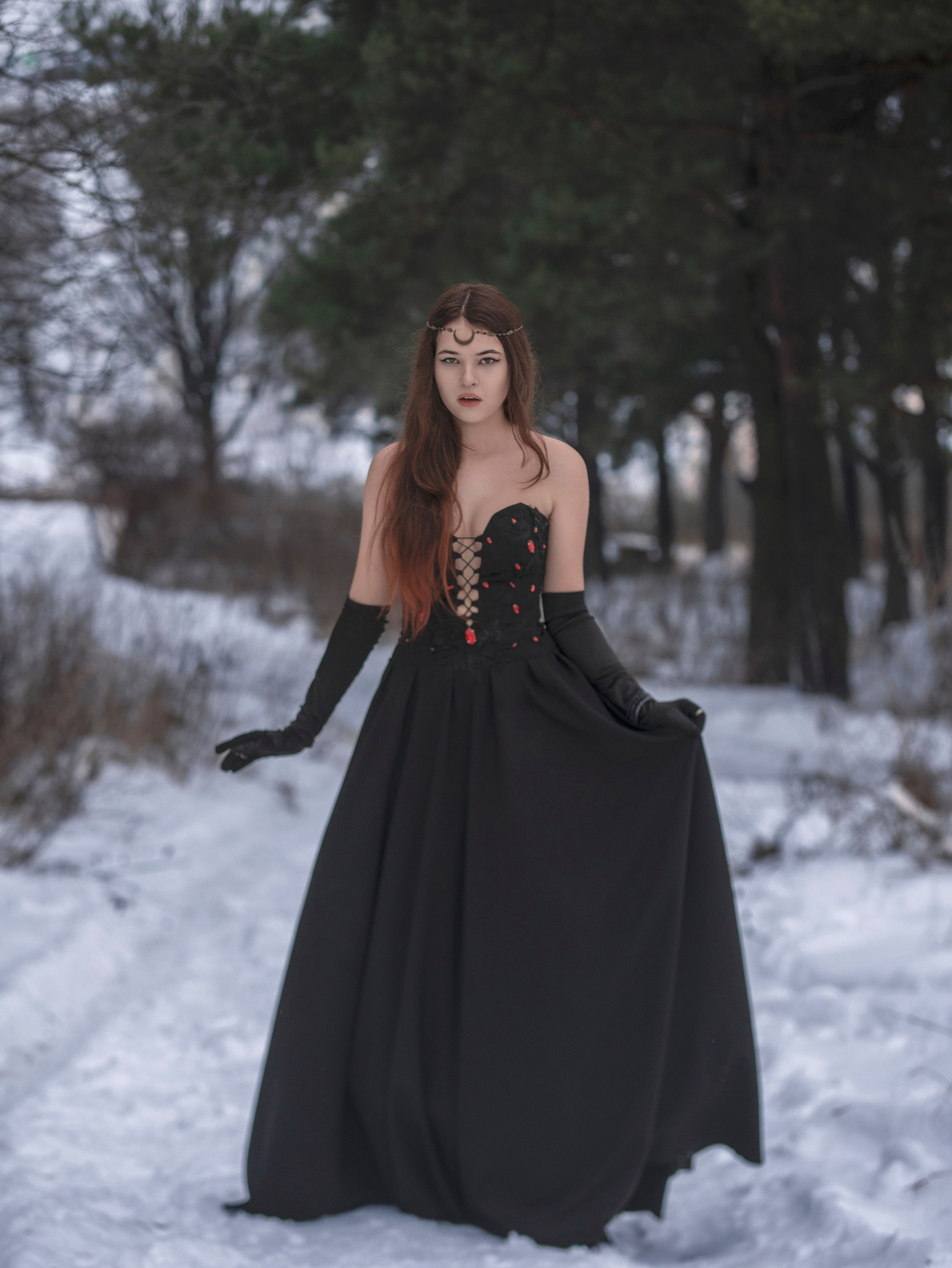 Валерия и влчак. Арт фотограф, женский фотограф Москва