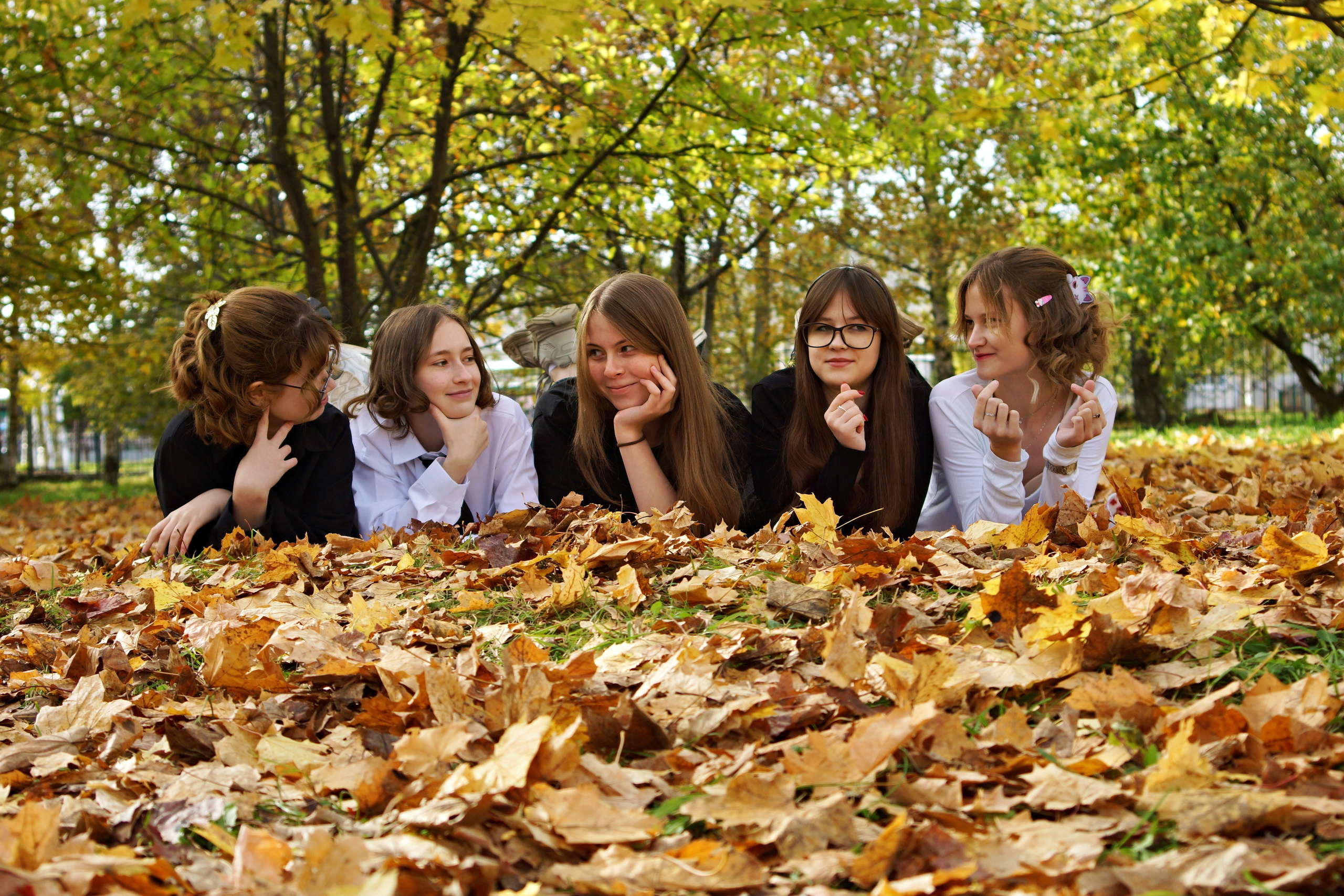 Осенняя фотосессия в школе г. Йошкар-Ола