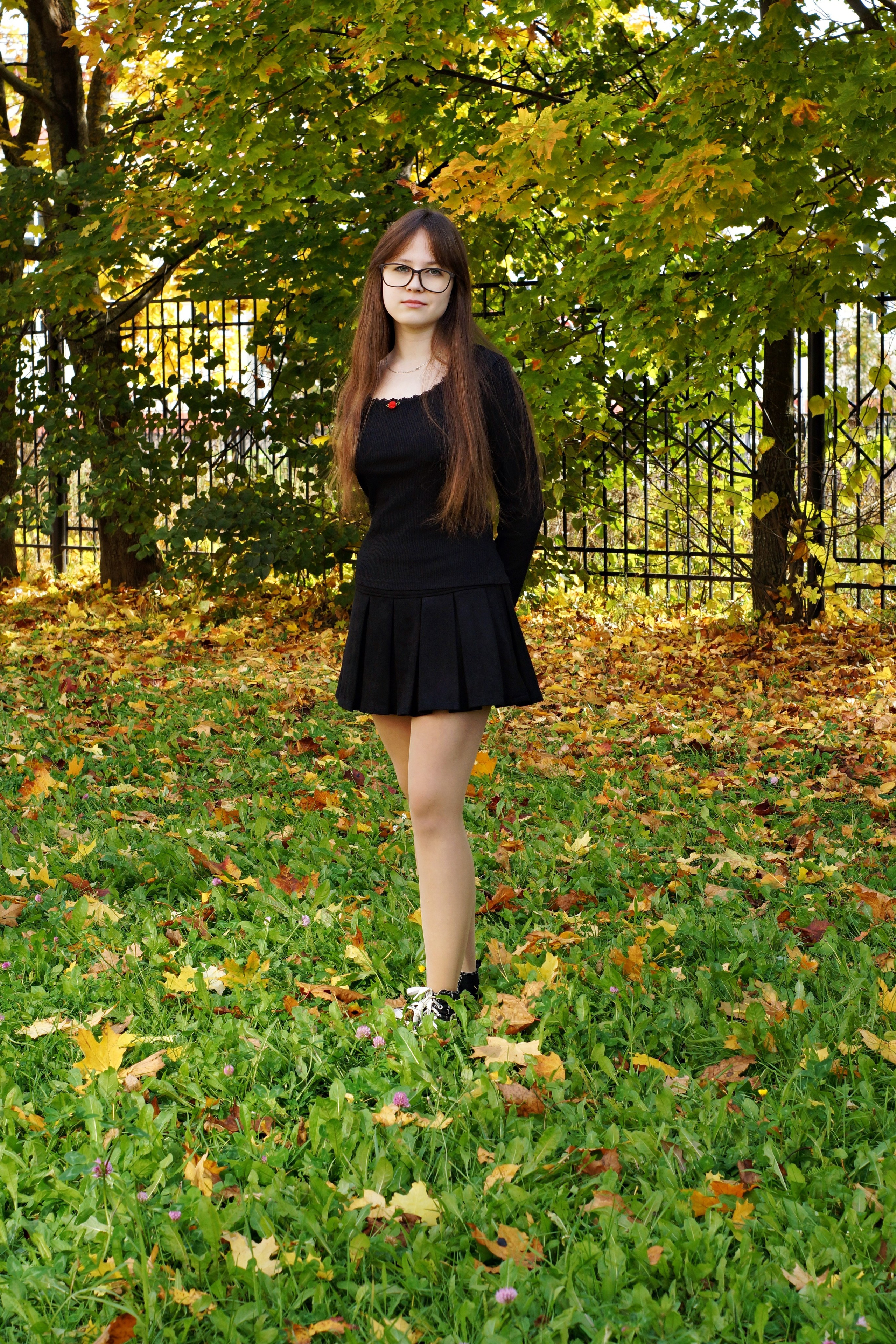 Осенняя фотосессия в школе г. Йошкар-Ола