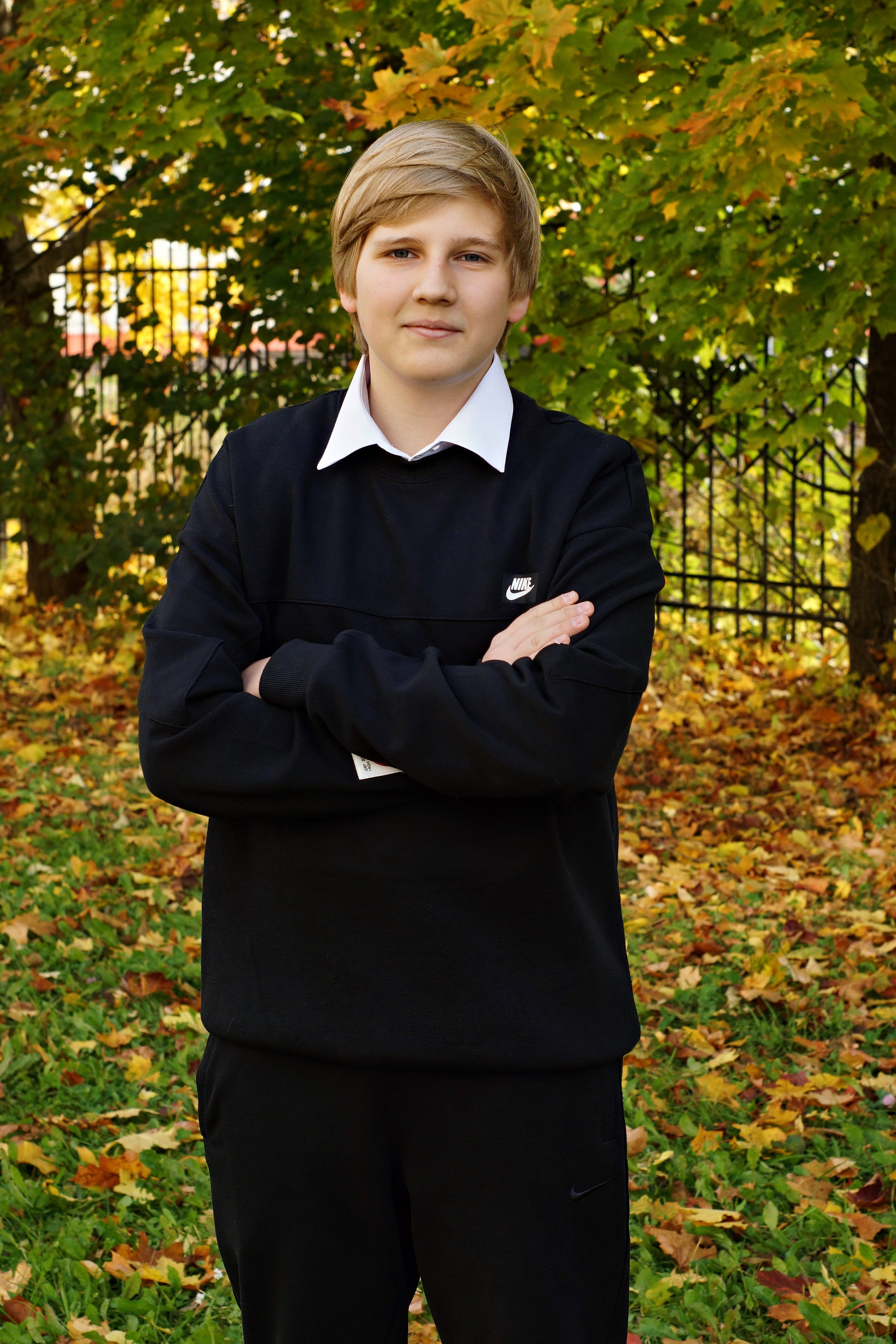 Осенняя фотосессия в школе г. Йошкар-Ола