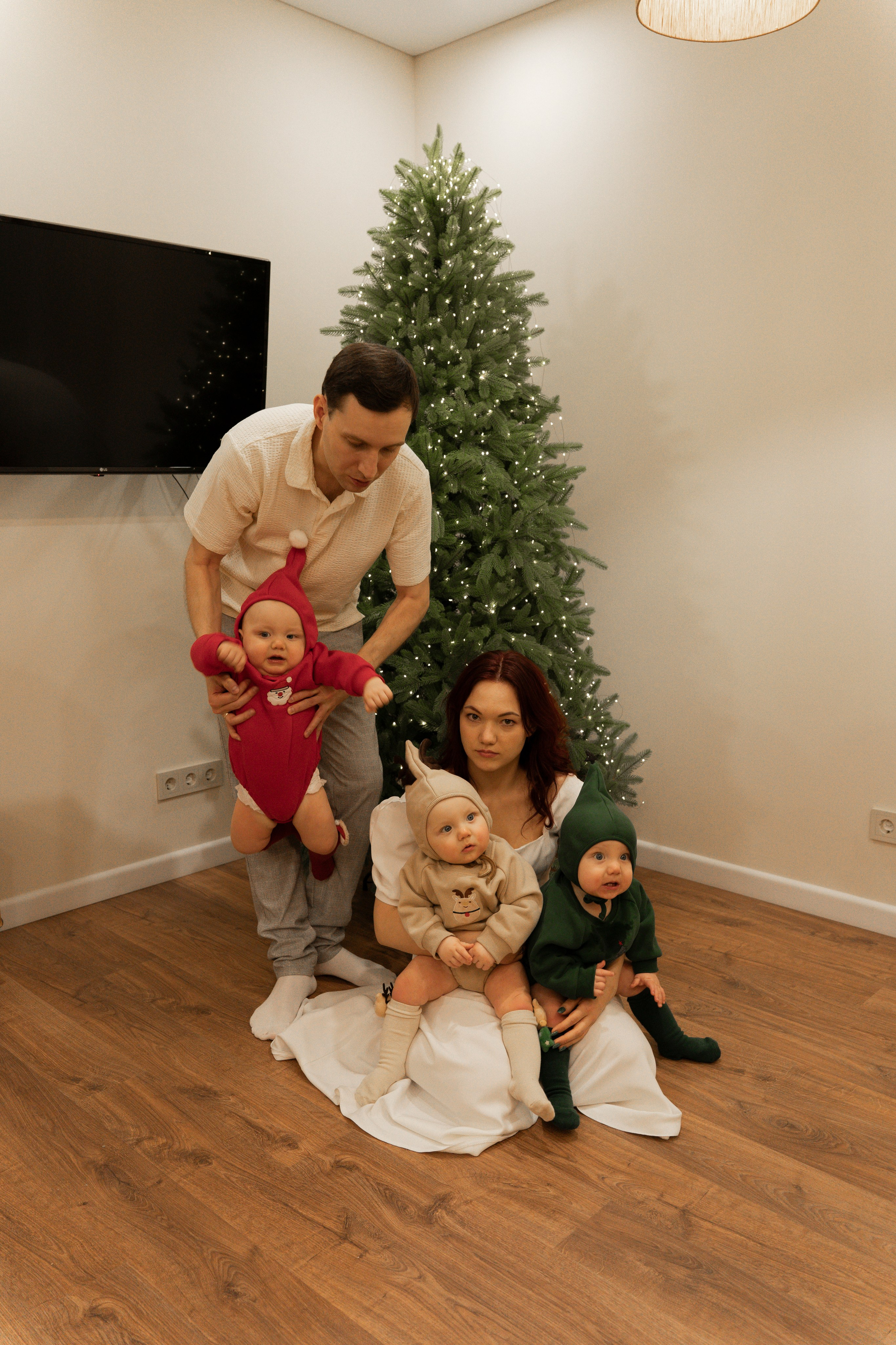 Новогодние тройняшки. Главная