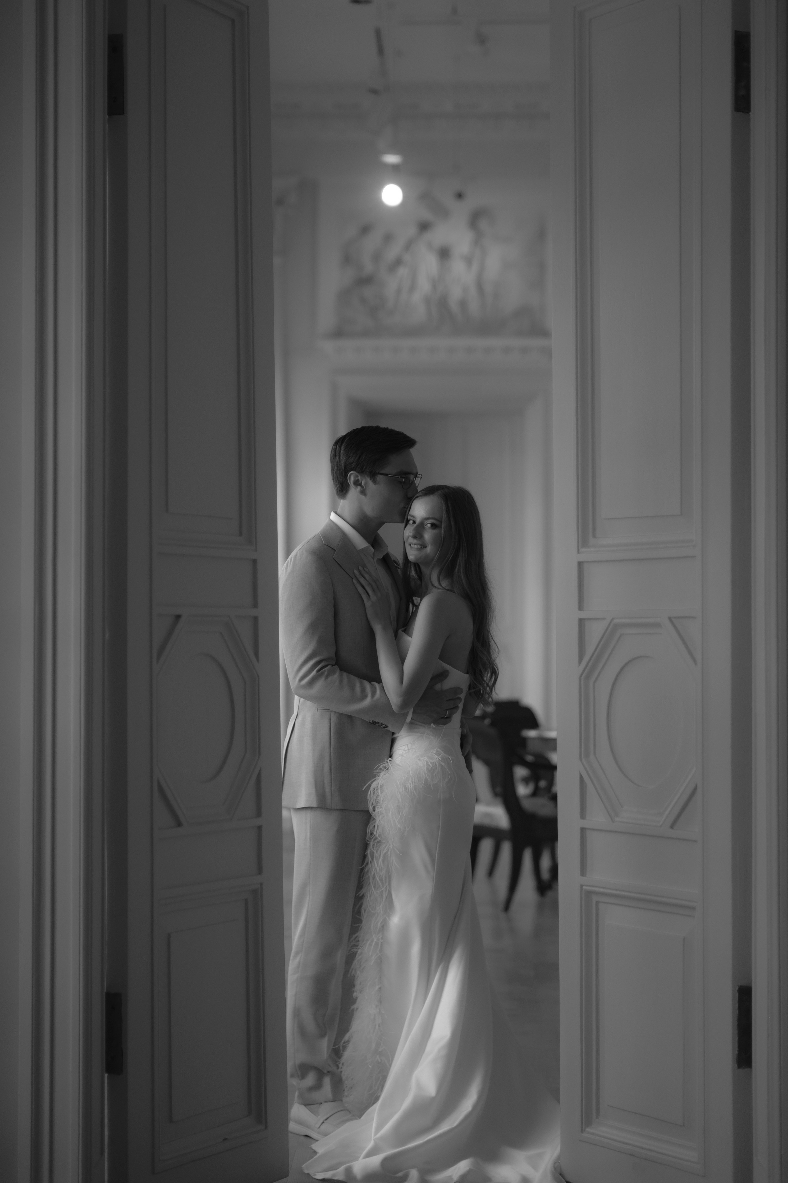 Сентиментальная свадебная фотография