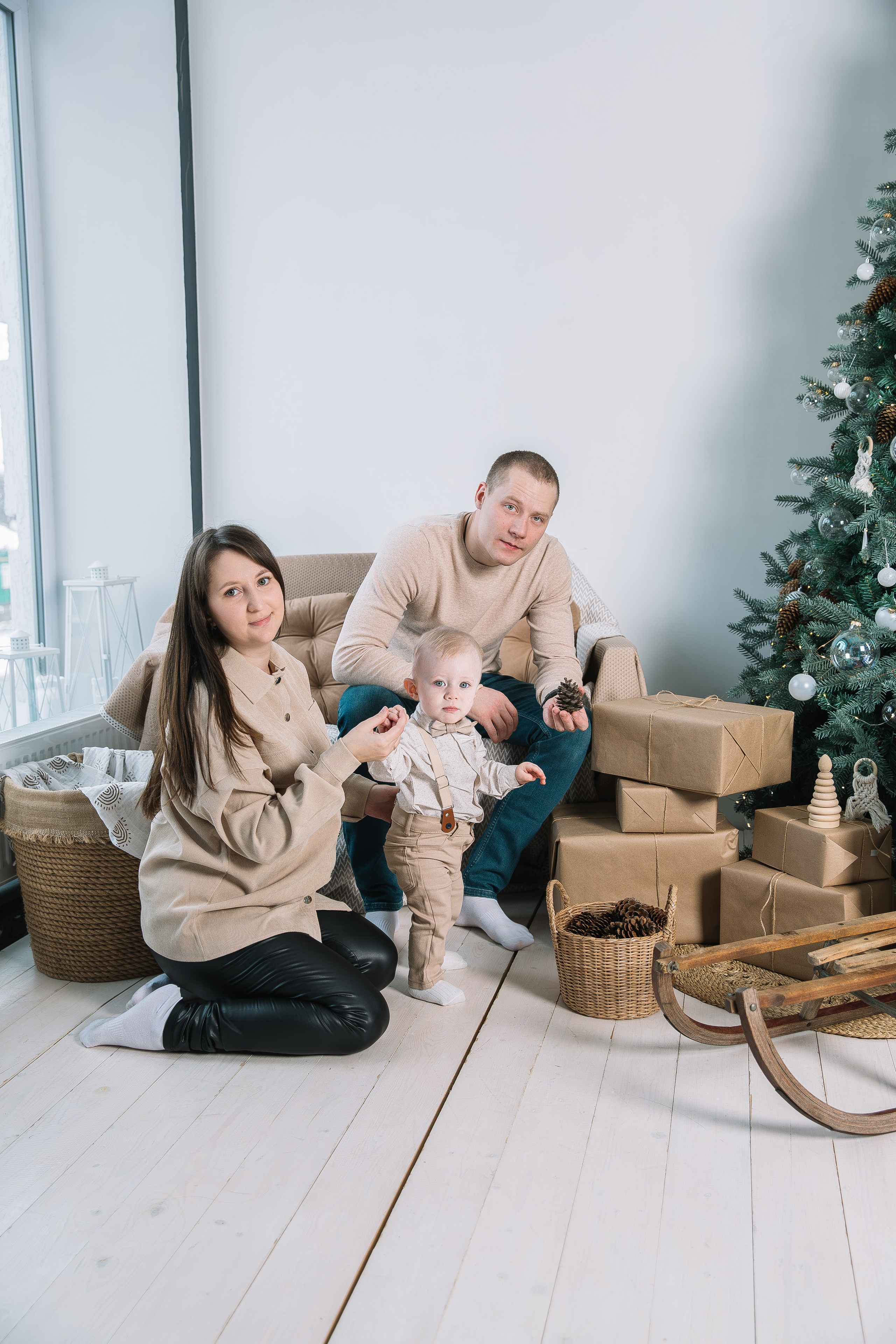 Семейная в студии. Семейный и Детский фотограф г. Москва, г. Борисоглебск