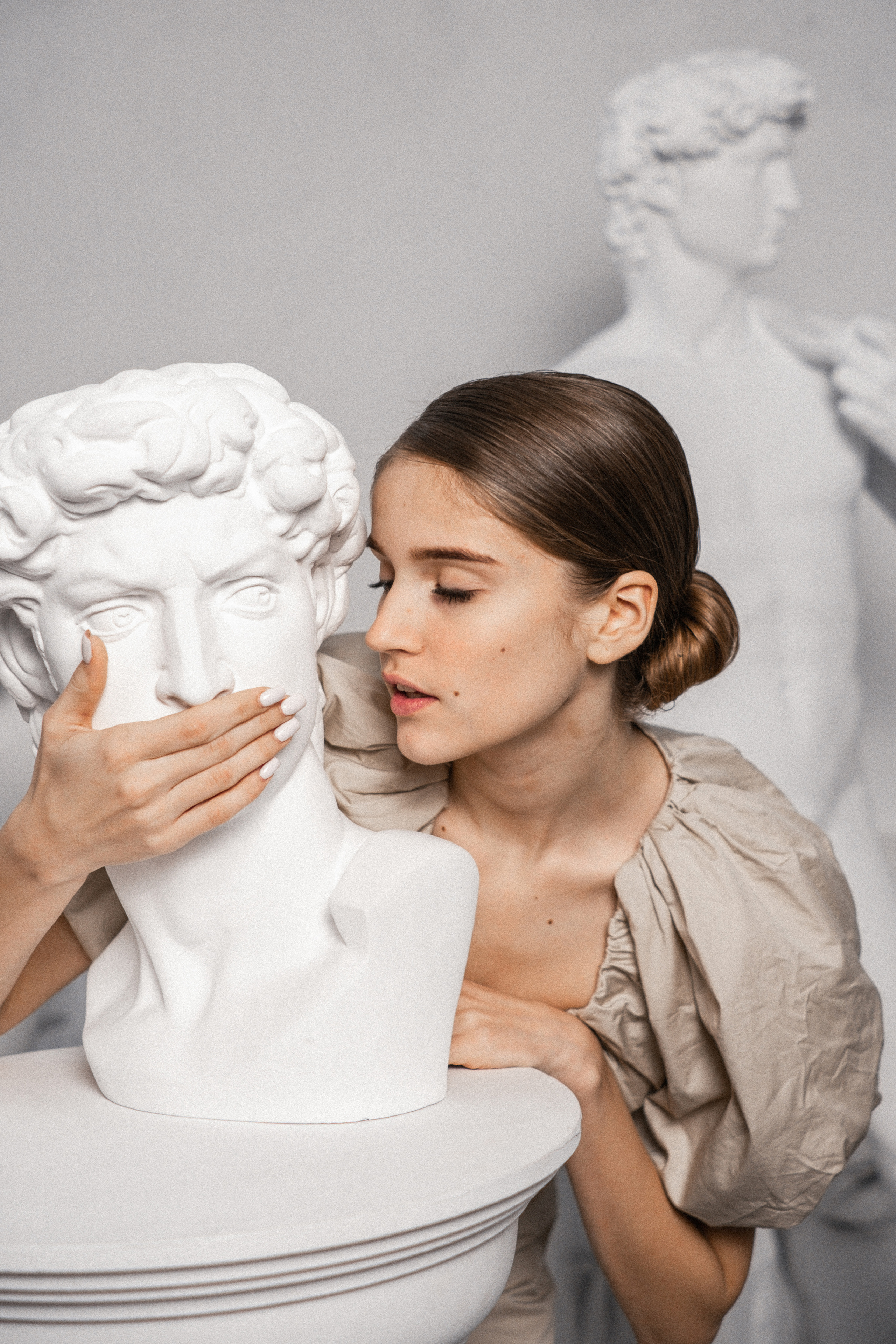 Valeria in art studio