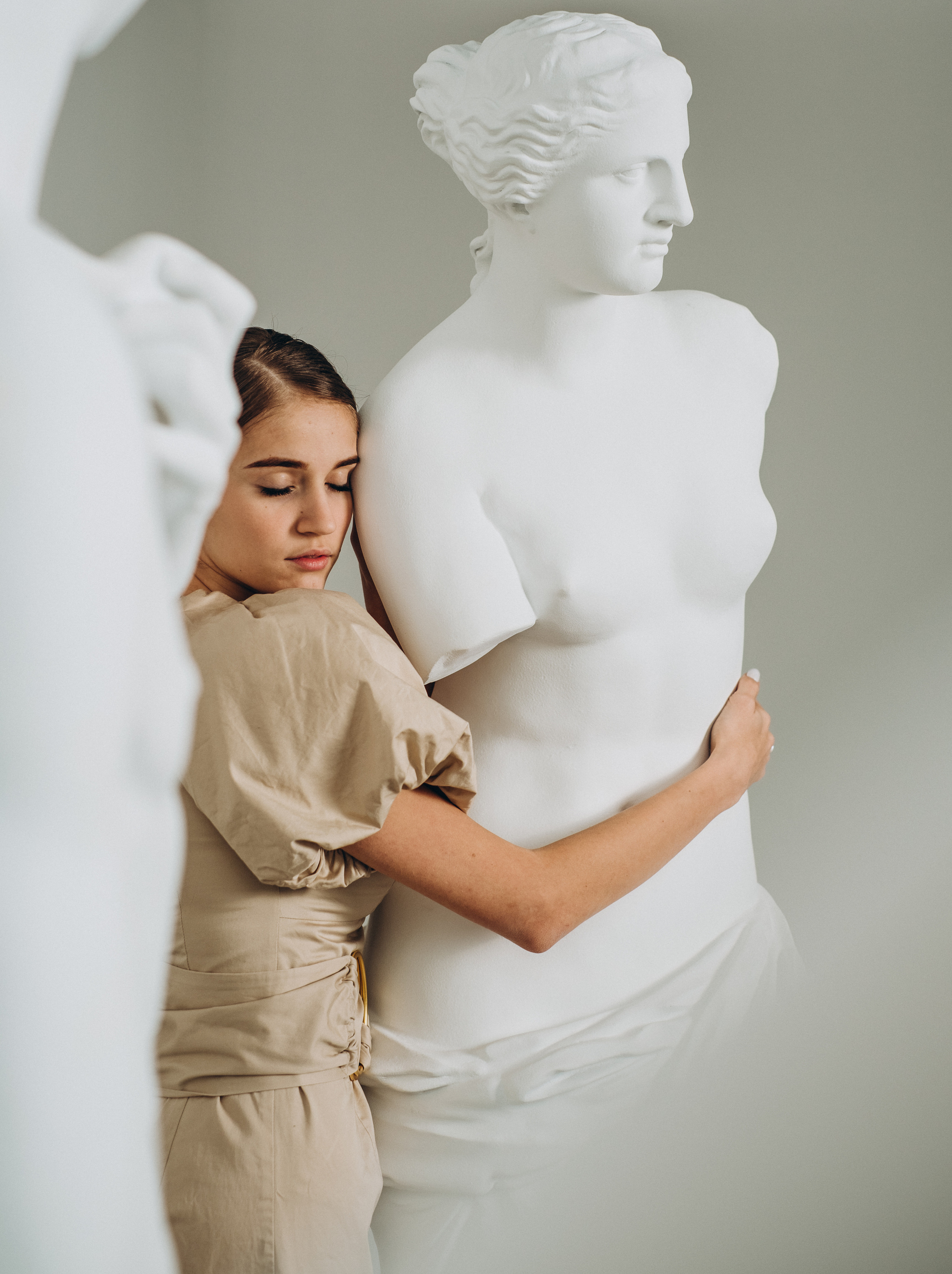 Valeria in art studio