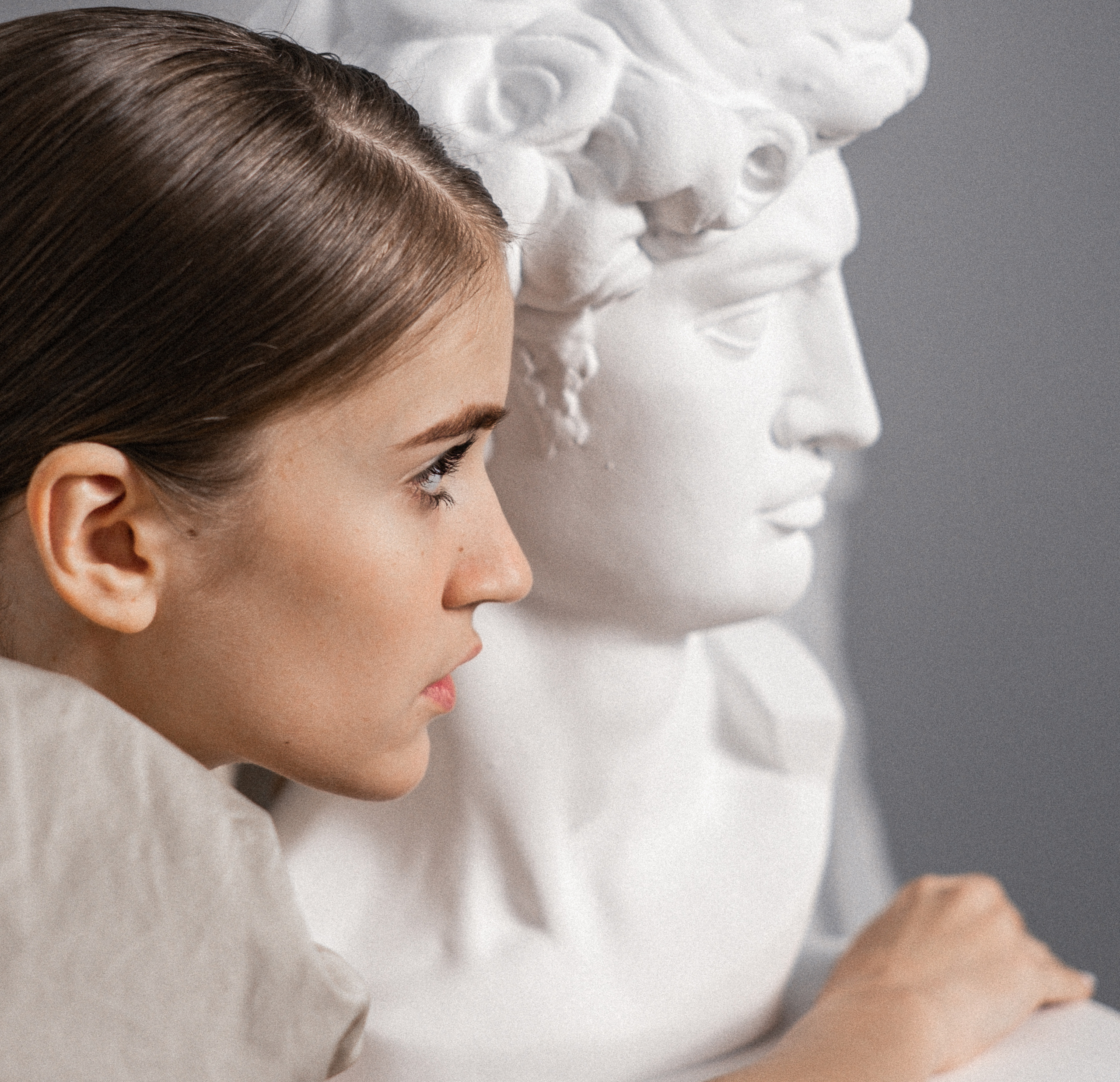 Valeria in art studio