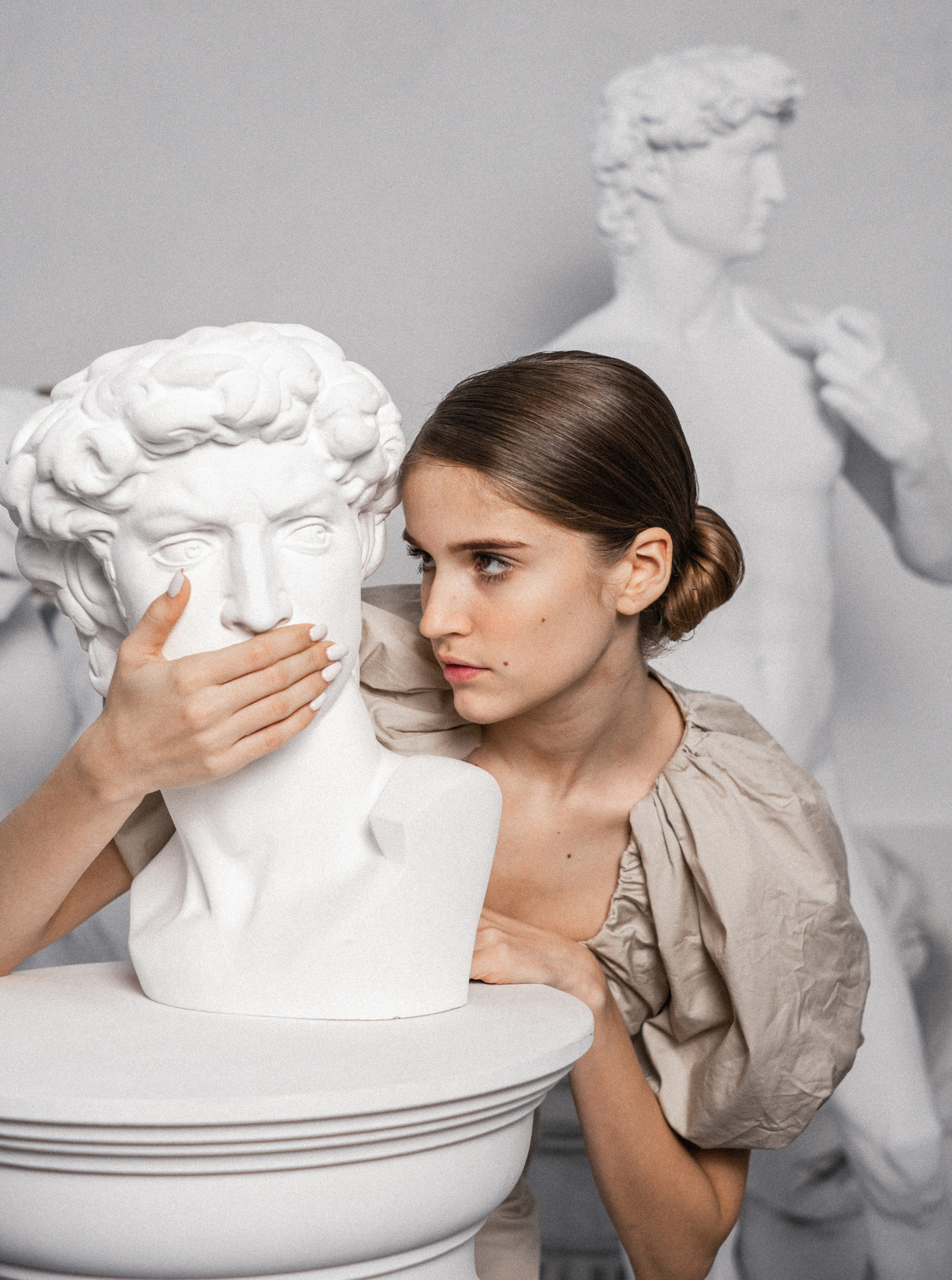 Valeria in art studio