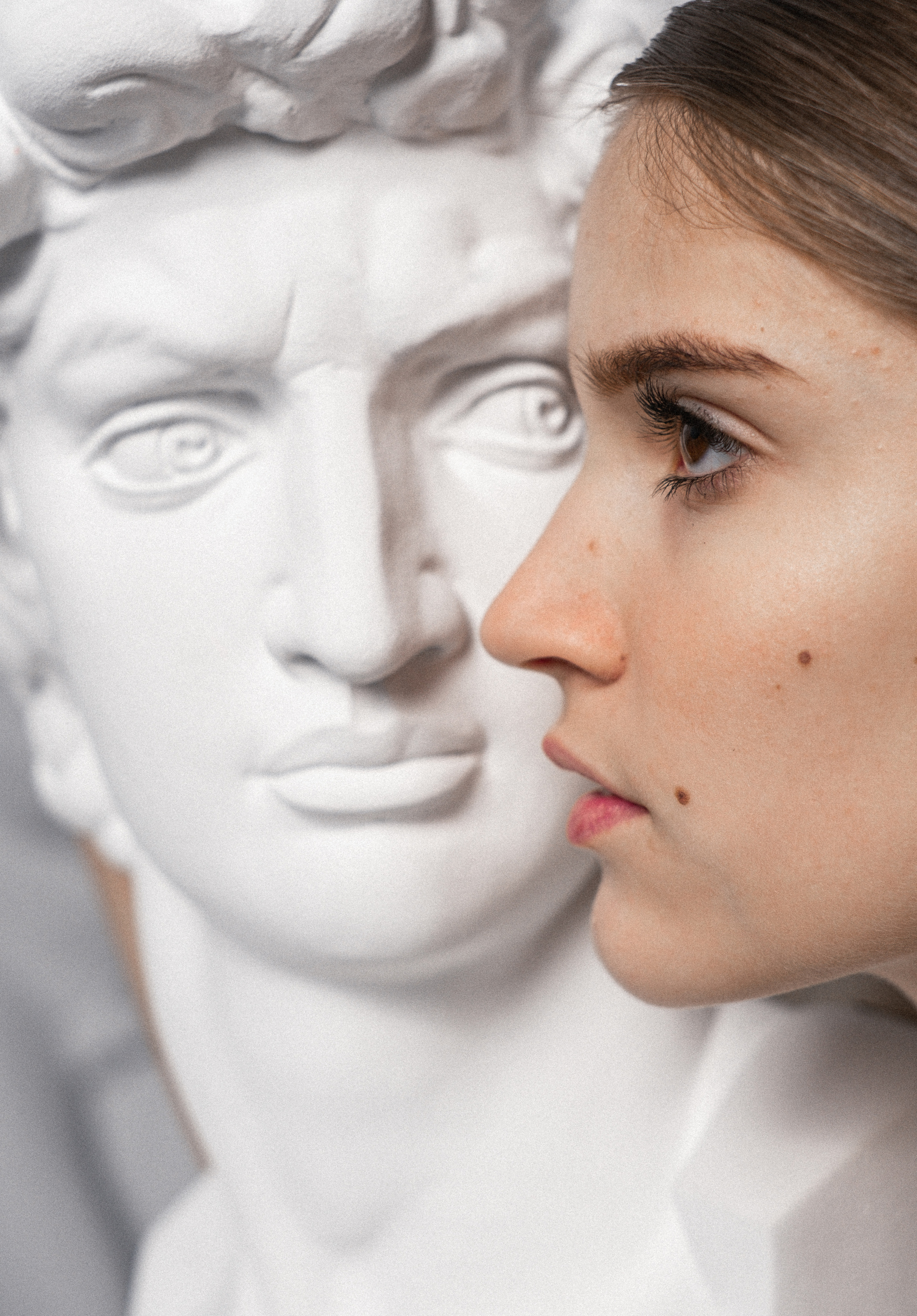 Valeria in art studio