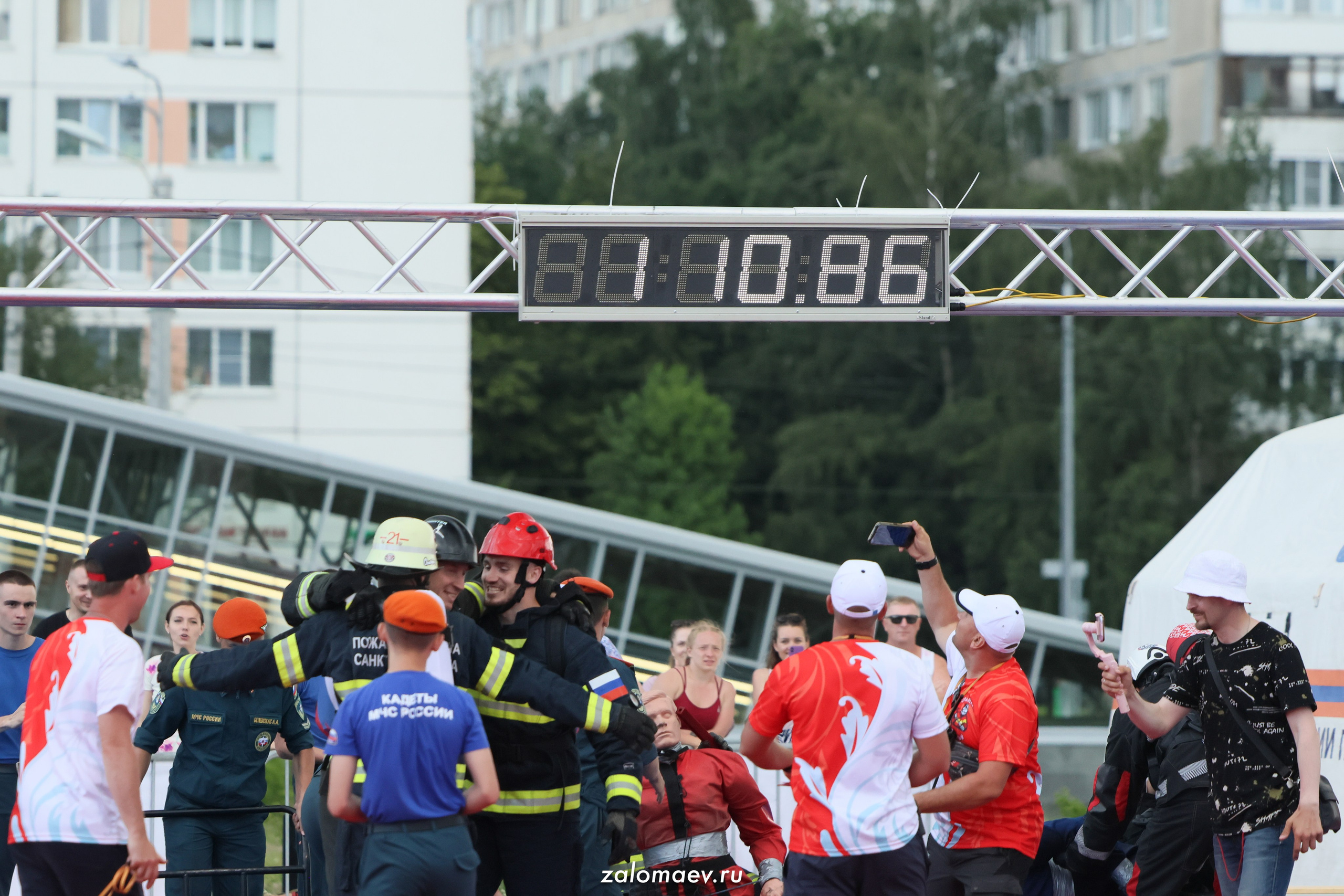 Сильнейший пожарный. Фотограф Александр Заломаев