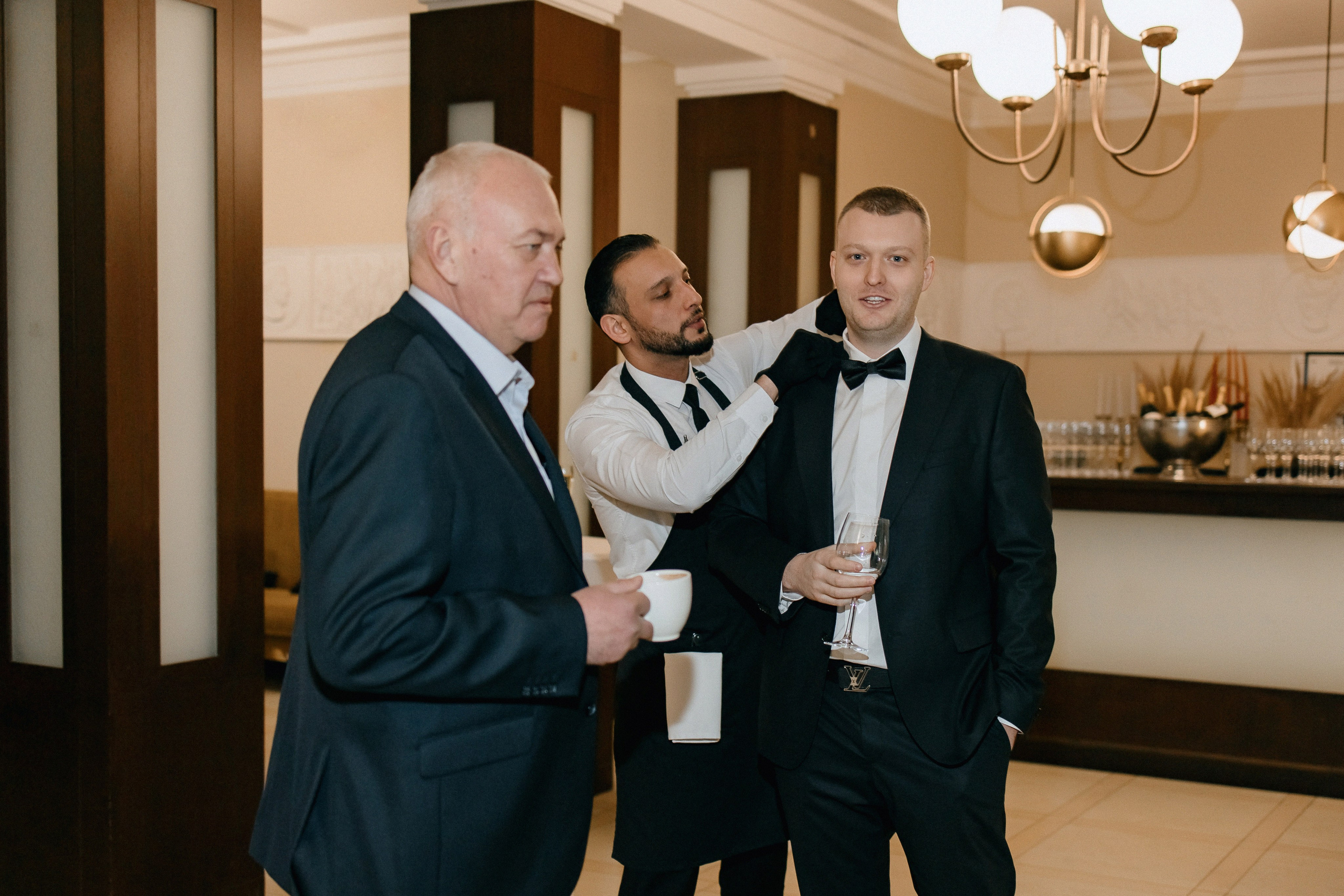 Свадебный банкет на вилле Политика. Свадебный фотограф Москва