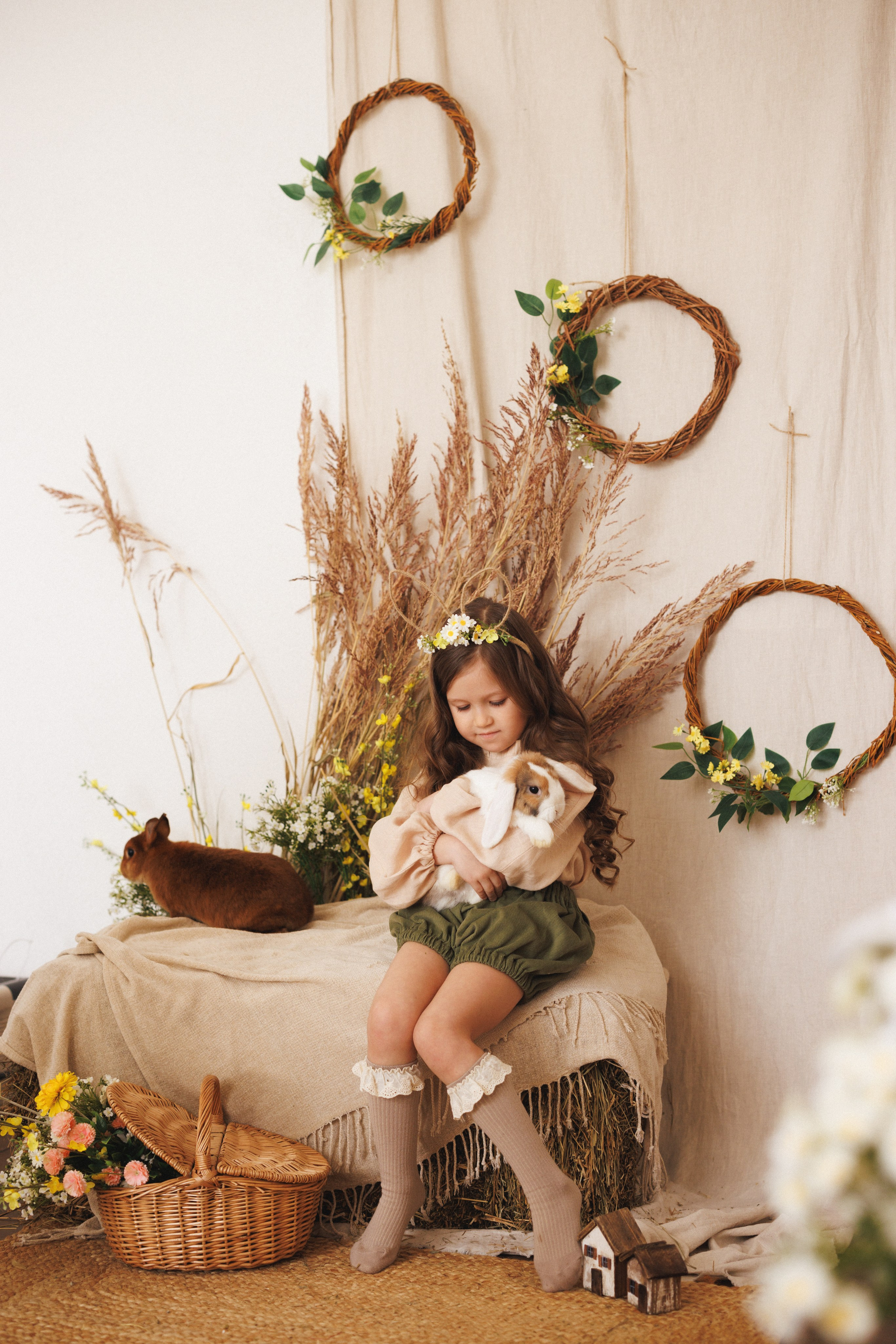 Пасхальная фотосессия в фотостудии «Mestone». Семейный и детский фотограф в Краснодаре Анна Трашкова