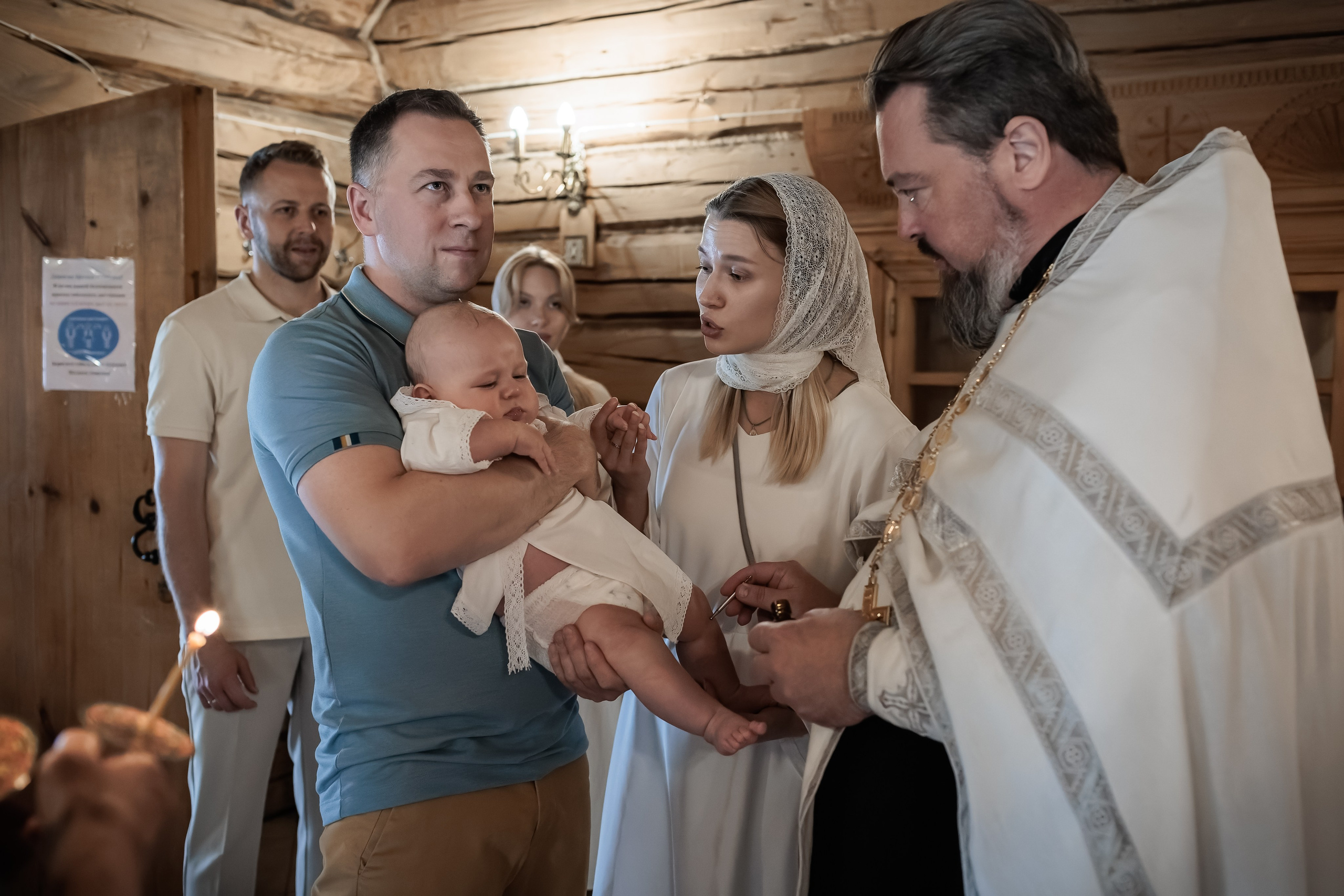 Крещение в Храме Успения Пресвятой Богородицы в Косино. Профессиональный фотограф в Москве и Мо Мария Шантарёва