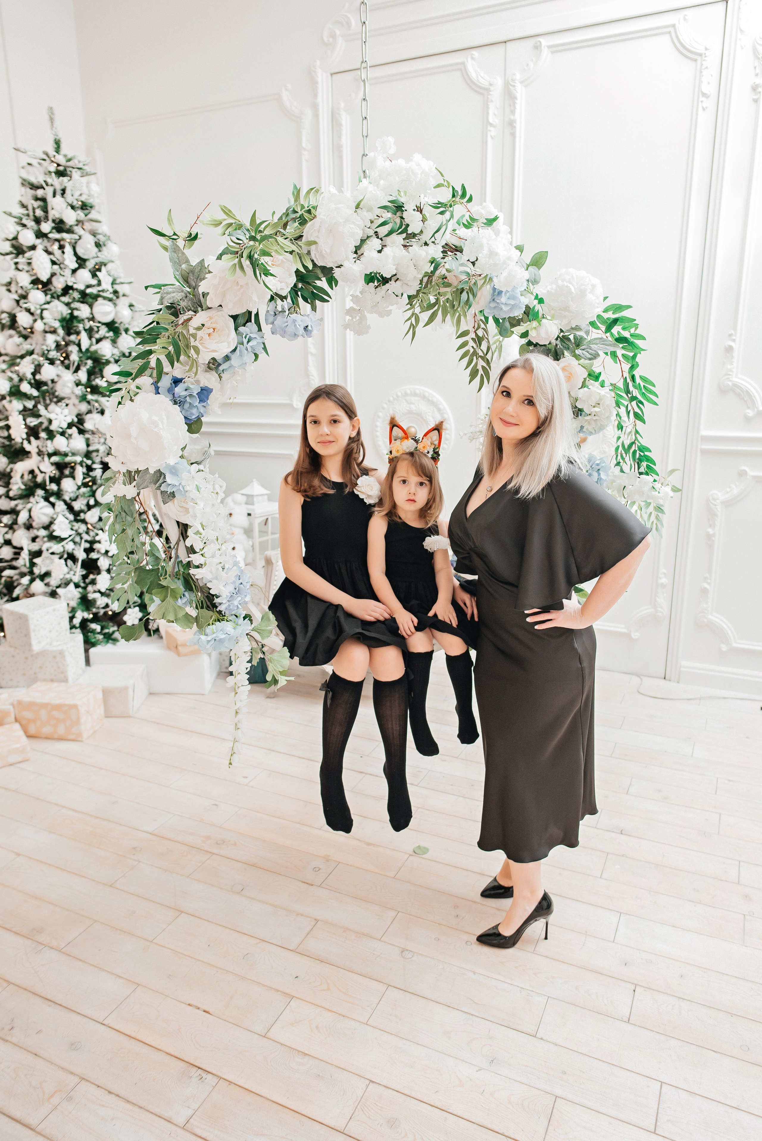 Новый год семьи Виктории. Детский и семейный фотограф выпускной альбом Приморско-Ахтарск