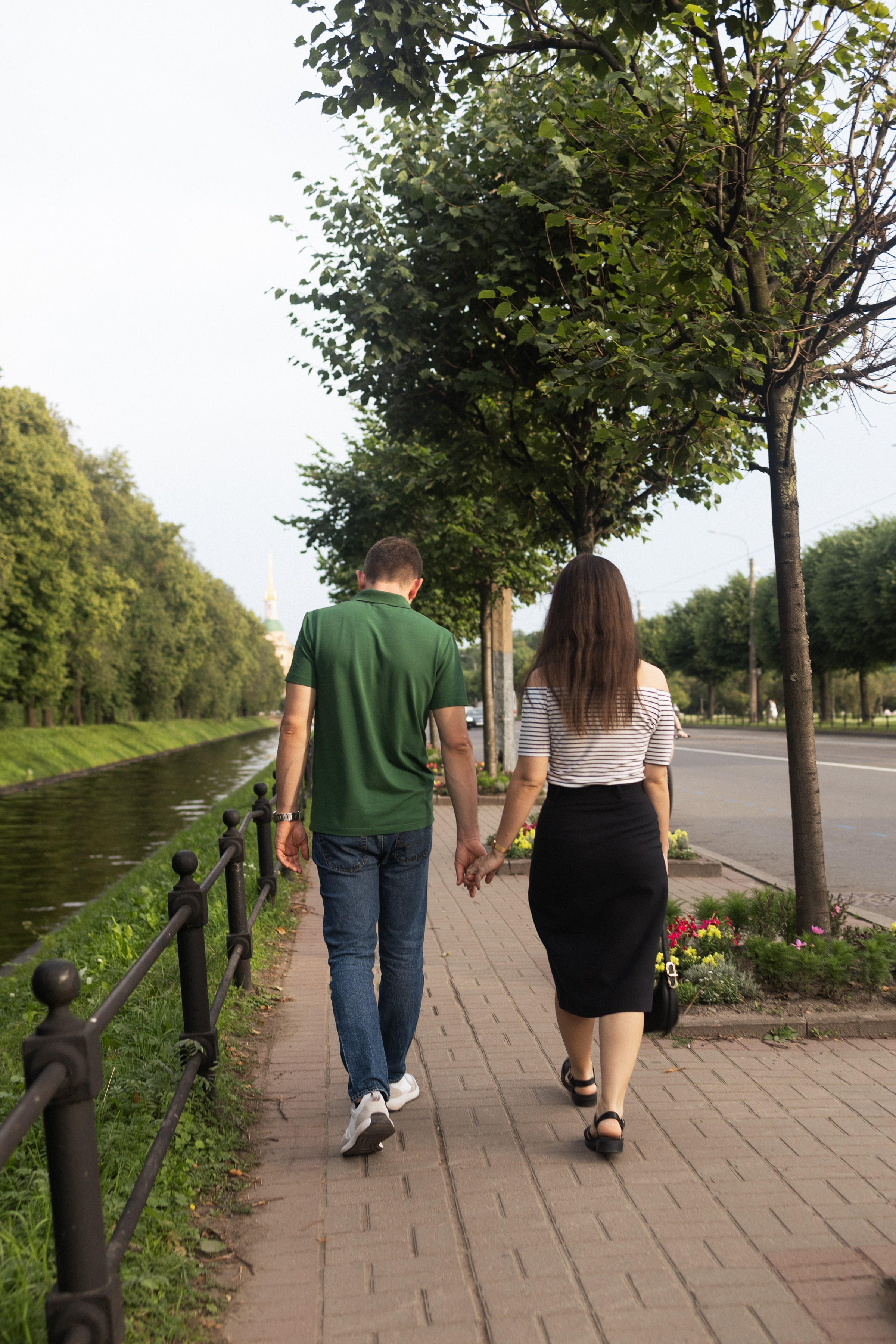 Любовь на улицах Питера. Портретный фотограф СПб, женский фотограф, минимализм и эстетика