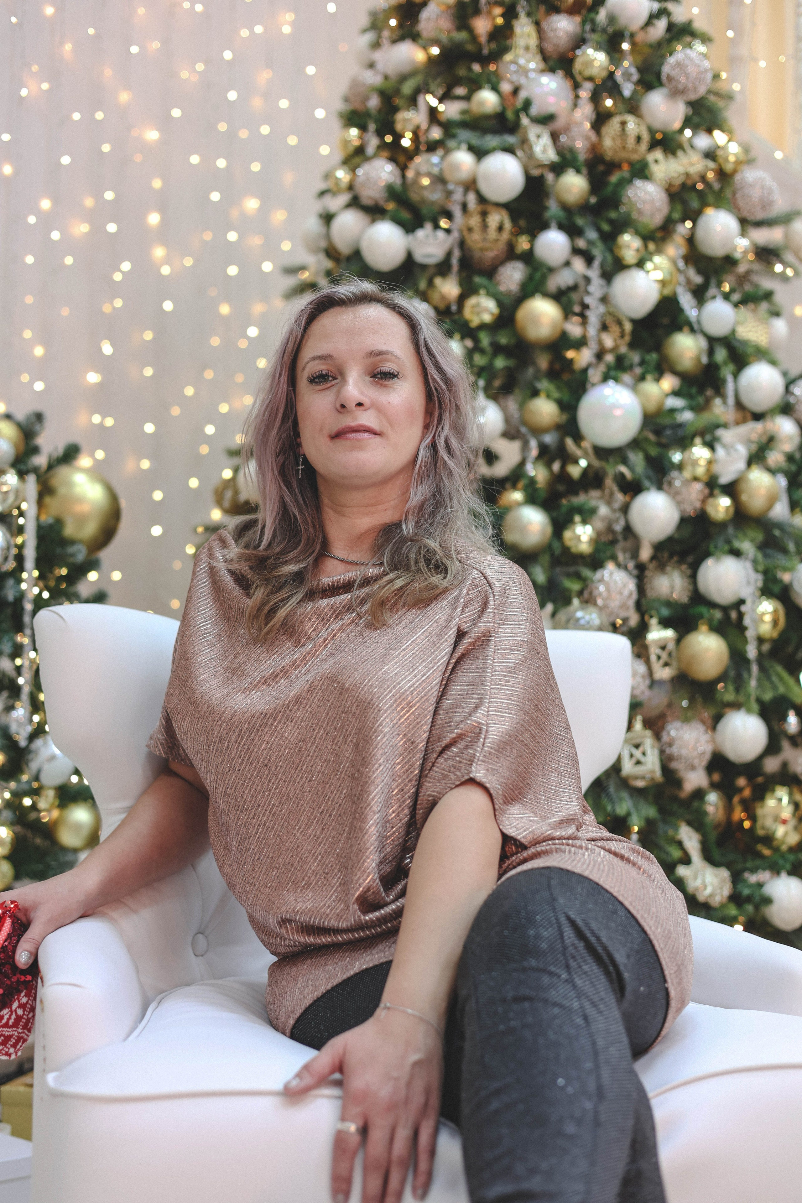 Новогодняя история «Ирина и ее семья». Фотограф в Москве Анастасия Калинина