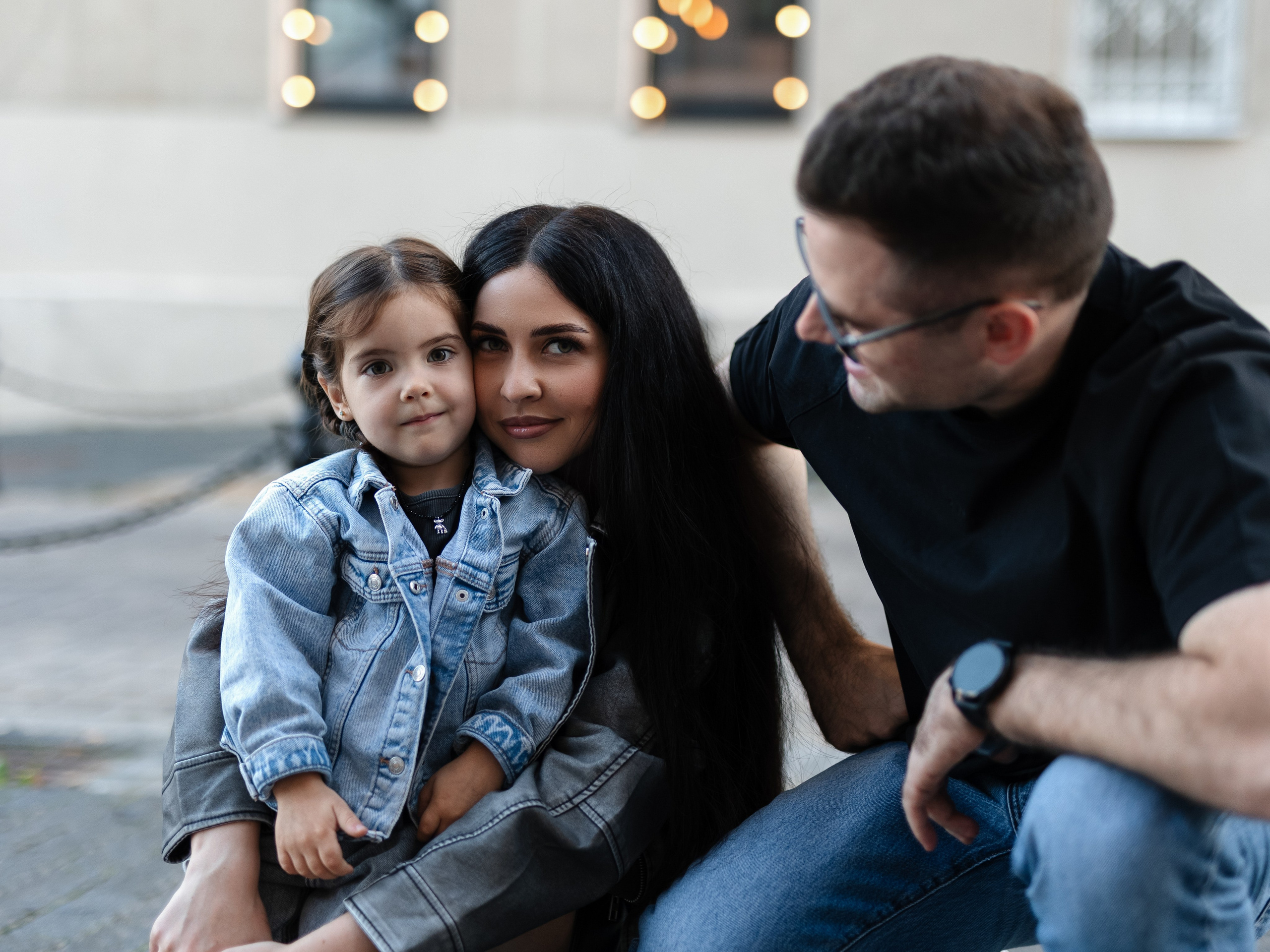 Семейная съёмка в центре города