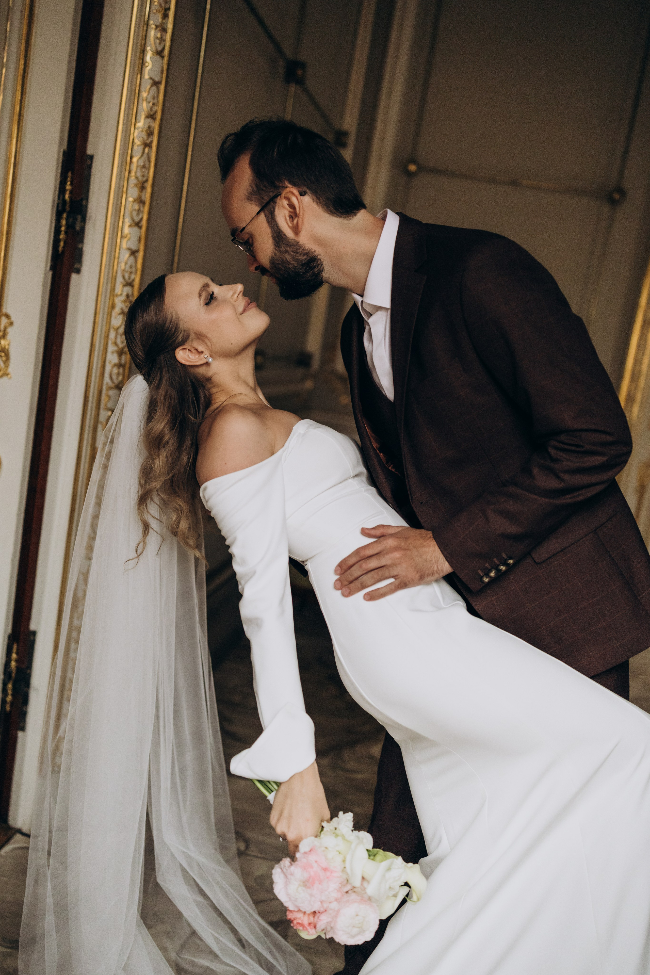 Юра и Полина | 2-й дворец и Половцова. Свадебный и love story фотограф в Санкт-Петербурге