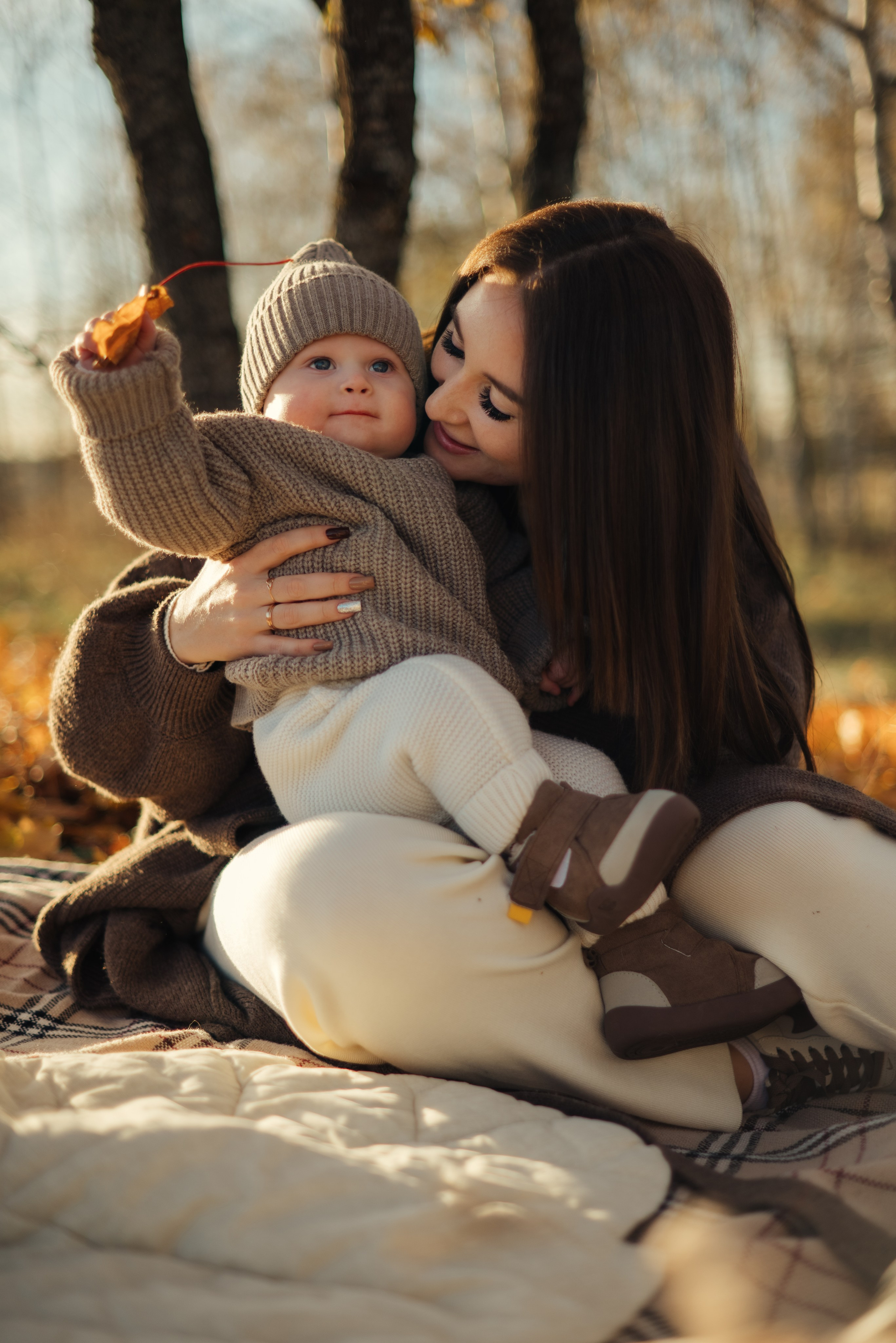 Мамочки осенью. Семейный и детский фотограф в Щелково Алена Дробот