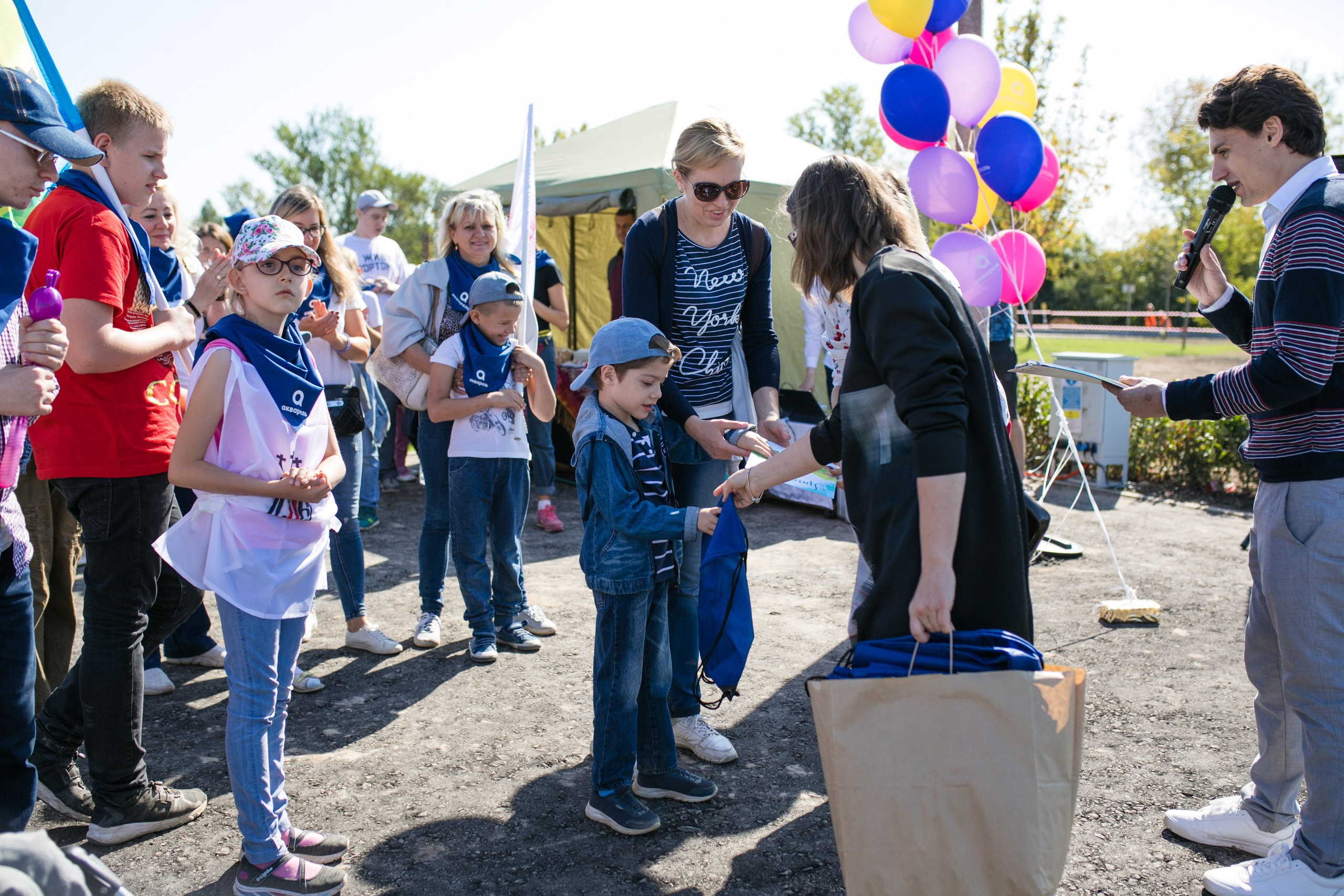 Экологическая акция «Акварельная аллея» ТРЦ Акварель Парк г. Пушкино. Портретный фотограф в Москве Анна Лукерьина