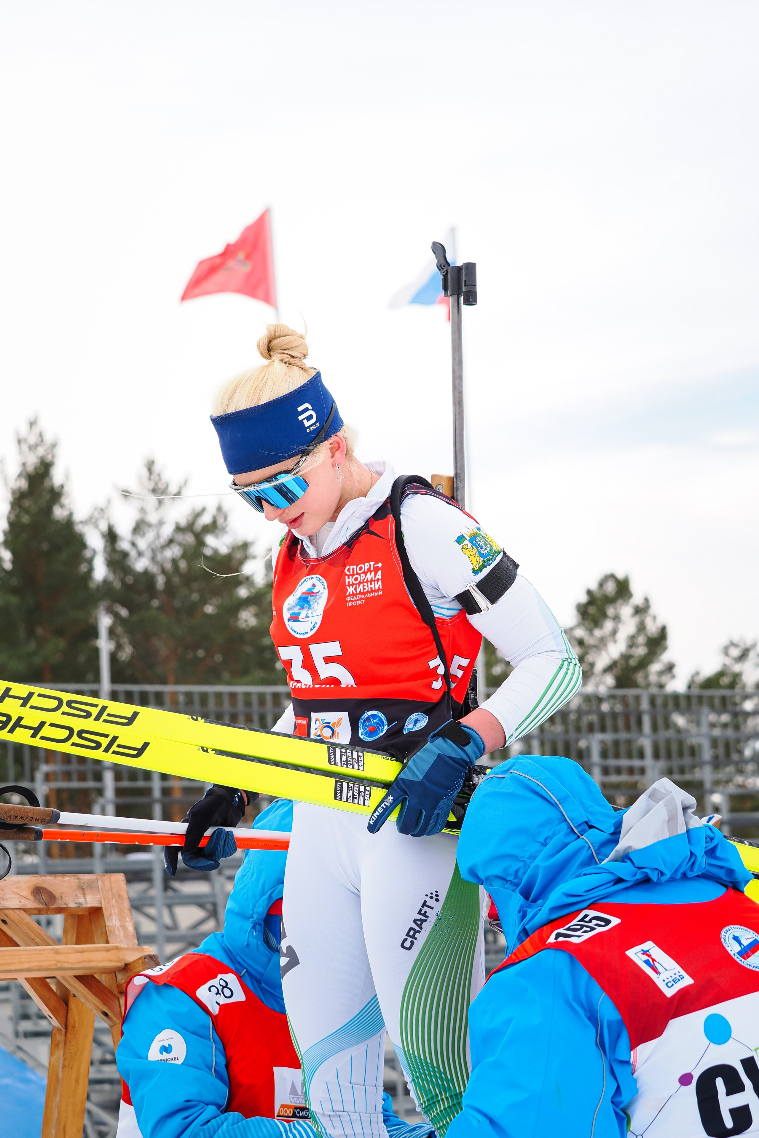 Биатлон / Первенство России. Репортажный фотограф Алексей Козьмин