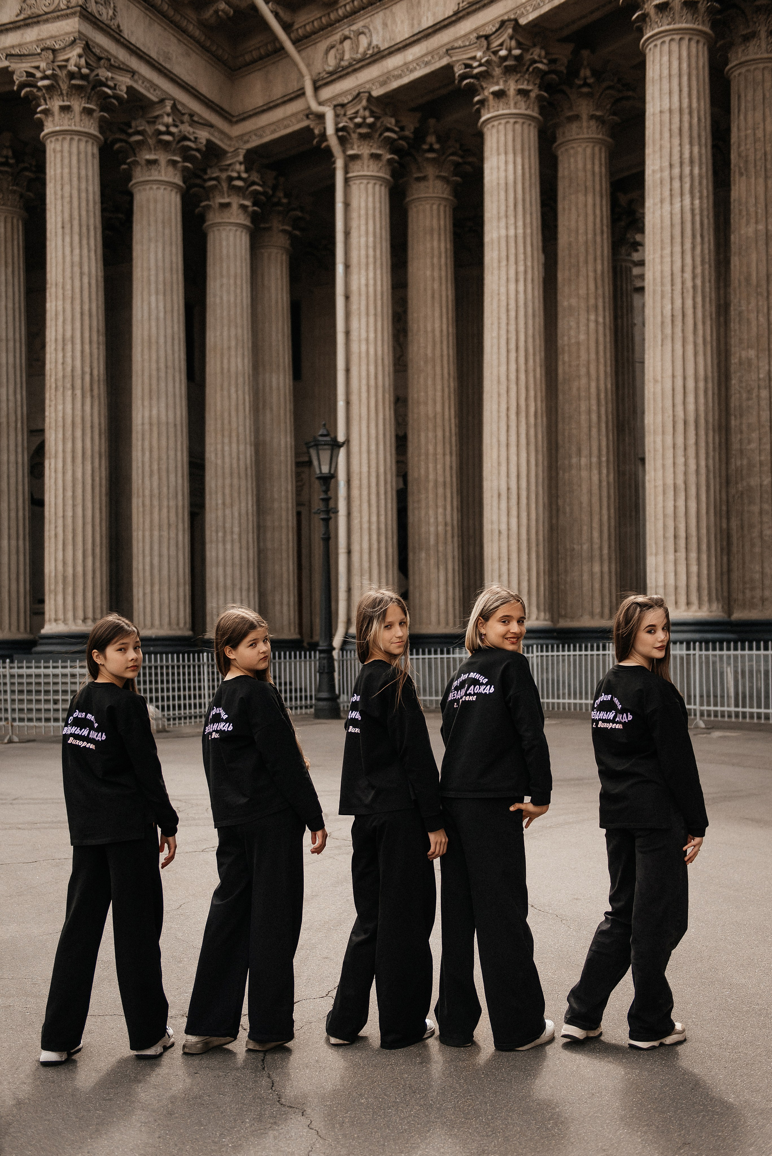 контент фотосъёмка для студии танца у Казанского собора