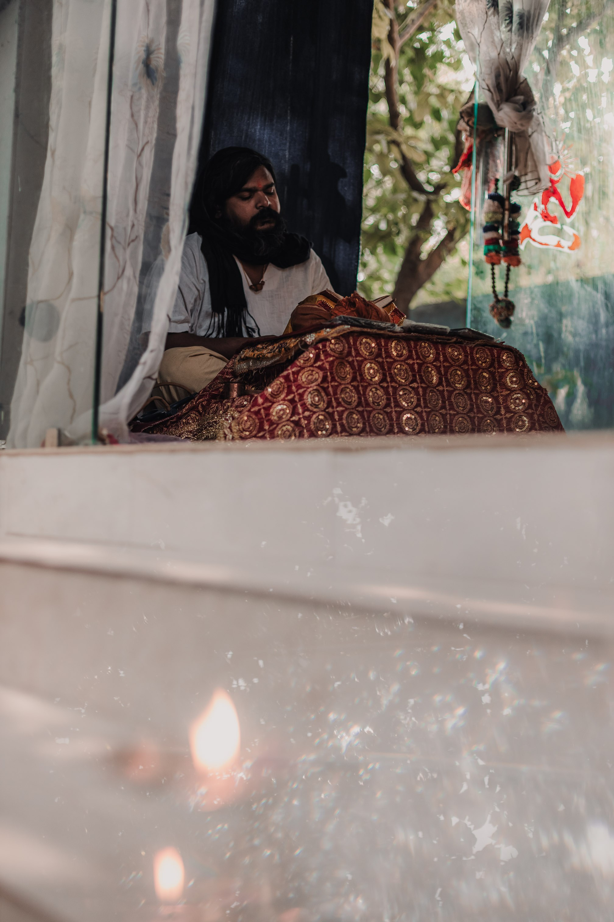 Devraha Baba Ji Ashram in Vrindavan. Мариам Багдасарян