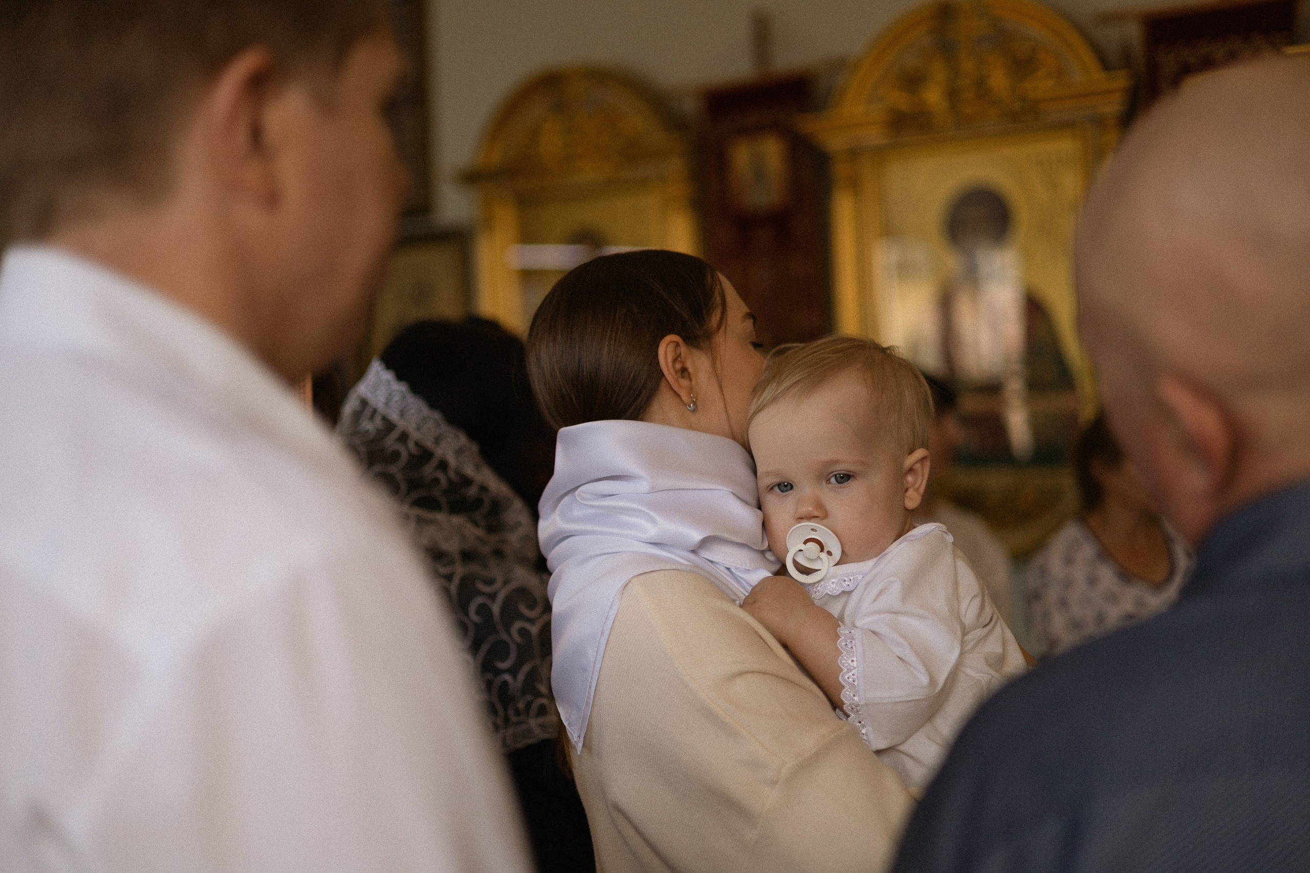 Крещение Лёвы. Фотограф в г. Чита