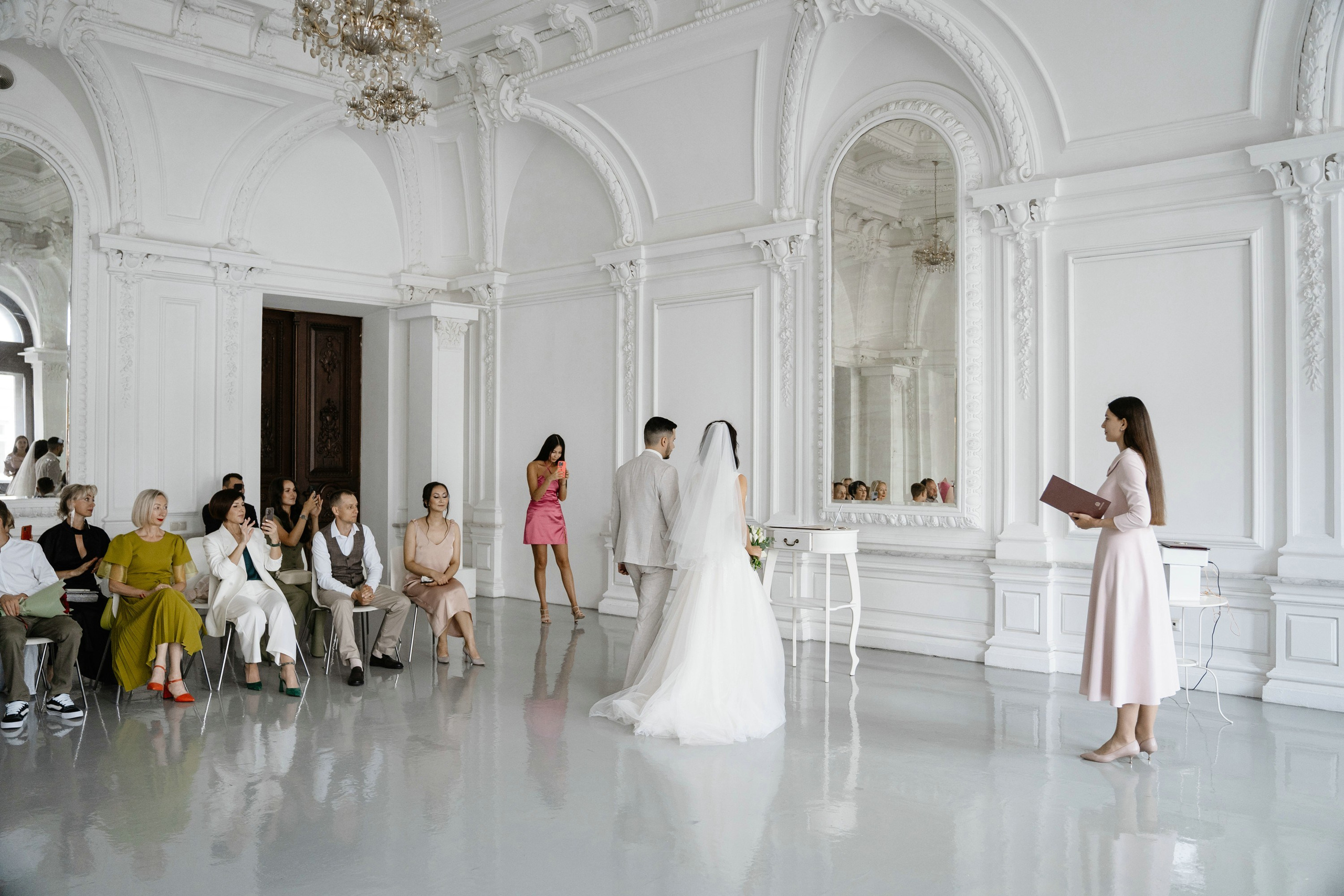 Регистрация брака в особняке Спиридонова. Свадебный и семейный фотограф в Москве Светлана Зоткина