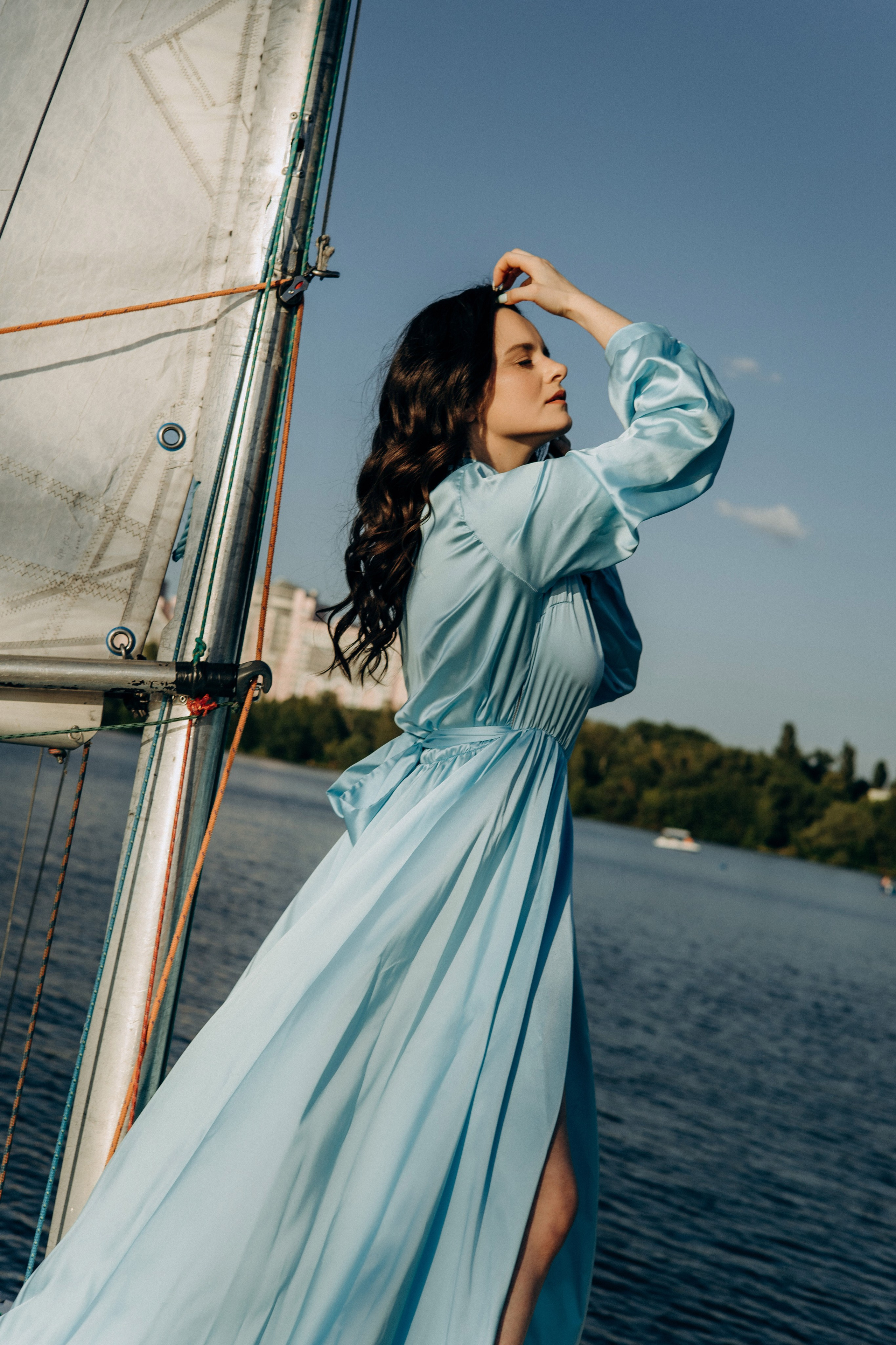 Катя, Максим, яхта. Портретный и семейный фотограф в Воронеже Ксения Ремизова