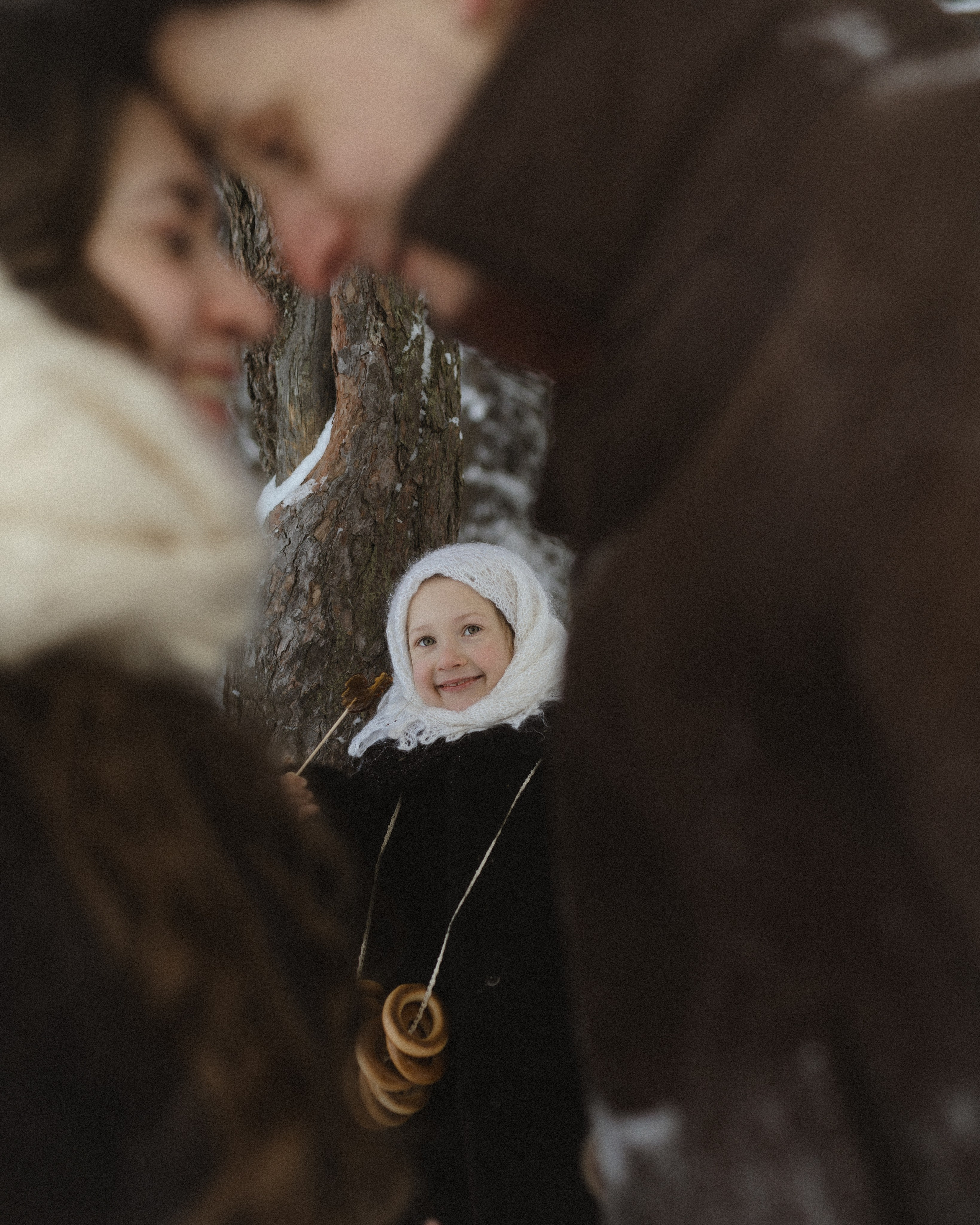 Зима не холодная, когда рядом свои. Семейный фотограф в Москве Алина Савченко