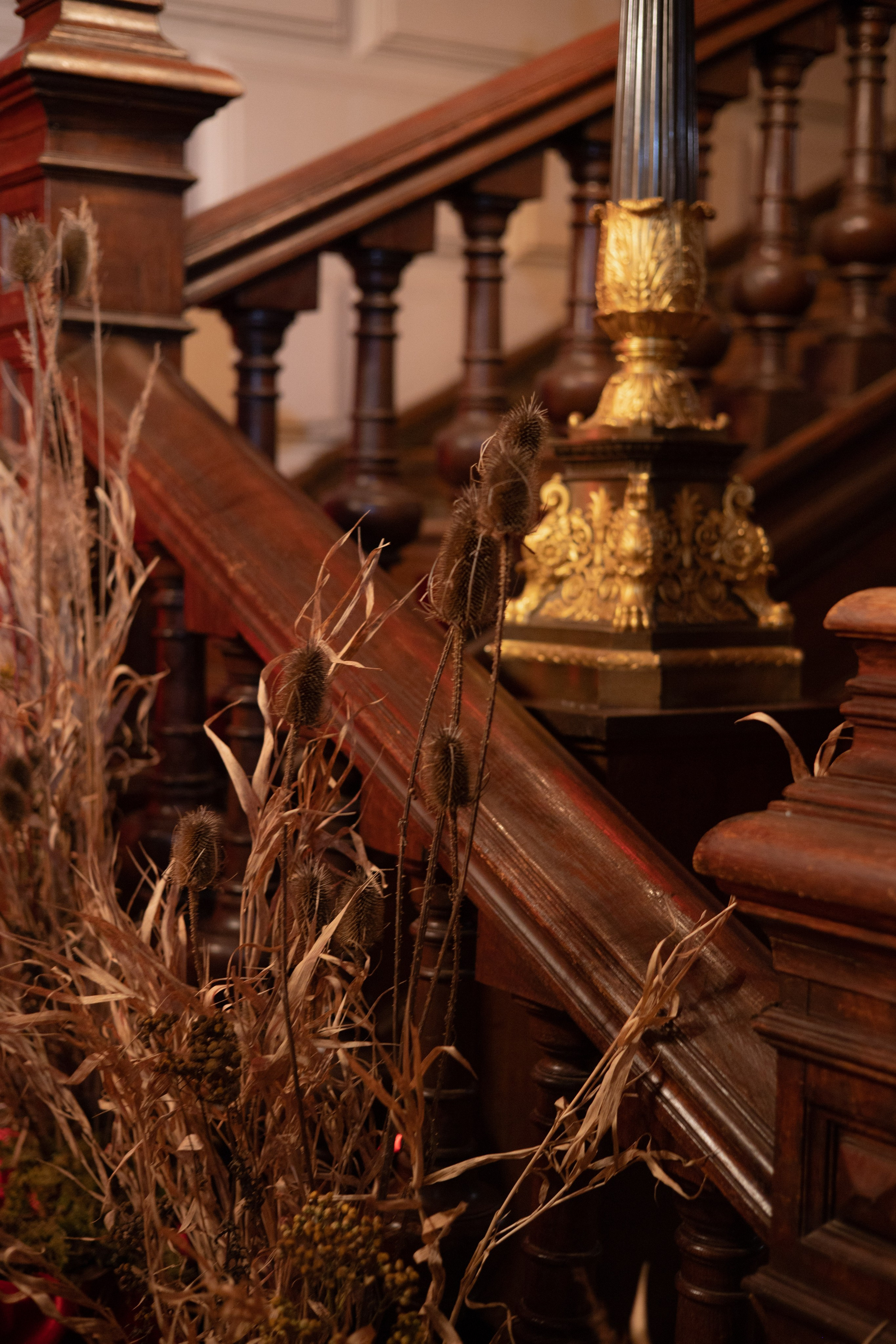 Новогодний корпоратив в фольклорном стиле. Особняк Лемана. Оформление свадеб, декор свадеб Вера Маркова, Москва