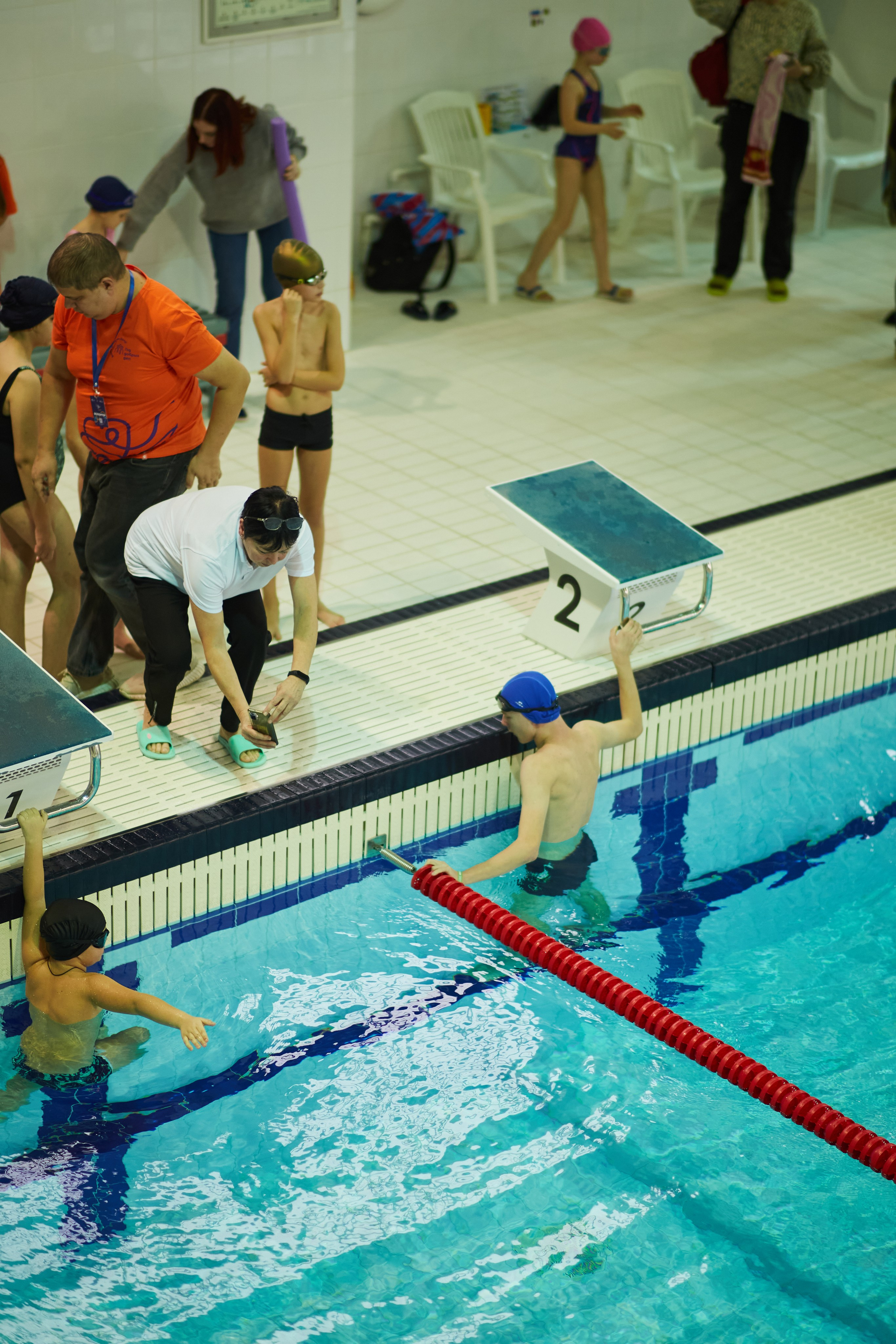 Особенный заплыв, Аксай, дворец спорта. Фотограф Зиновьев Михаил. Фотограф Зиновьев Михаил