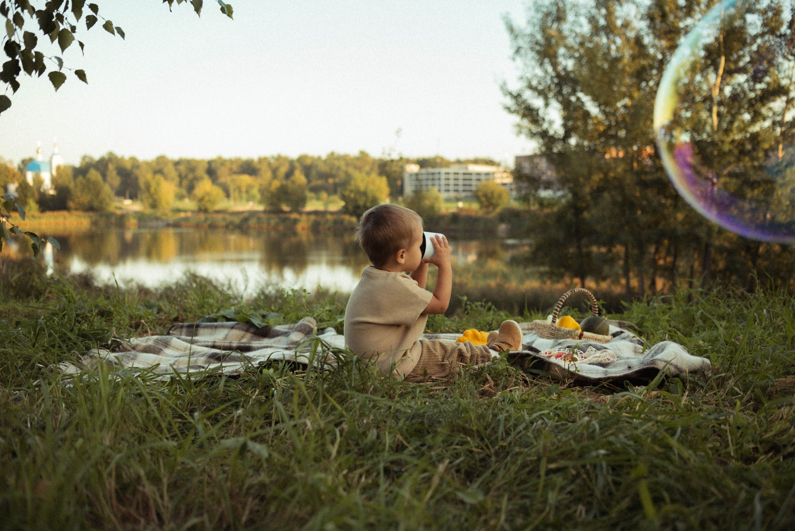 Семейная фотосессия на природе. Семейный фотограф в Железнодорожном Масаева Елена