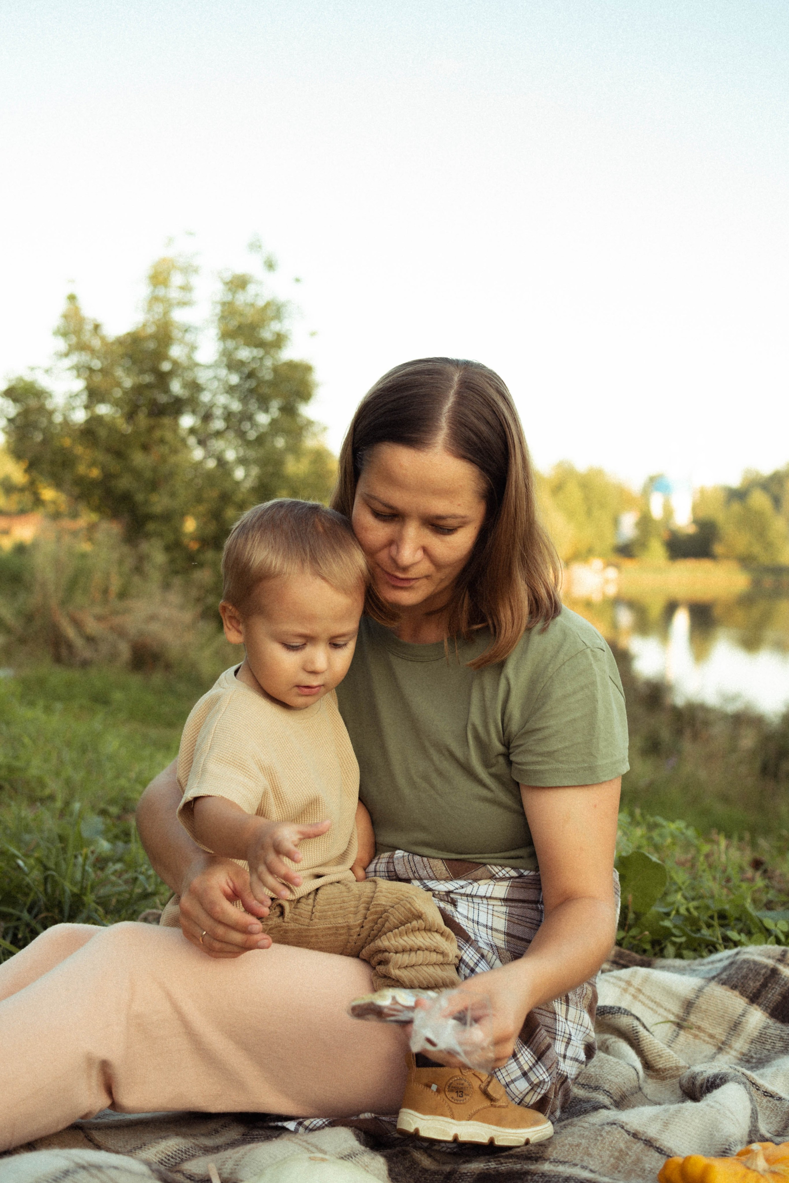 Семейная фотосессия на природе. Семейный фотограф в Железнодорожном Масаева Елена