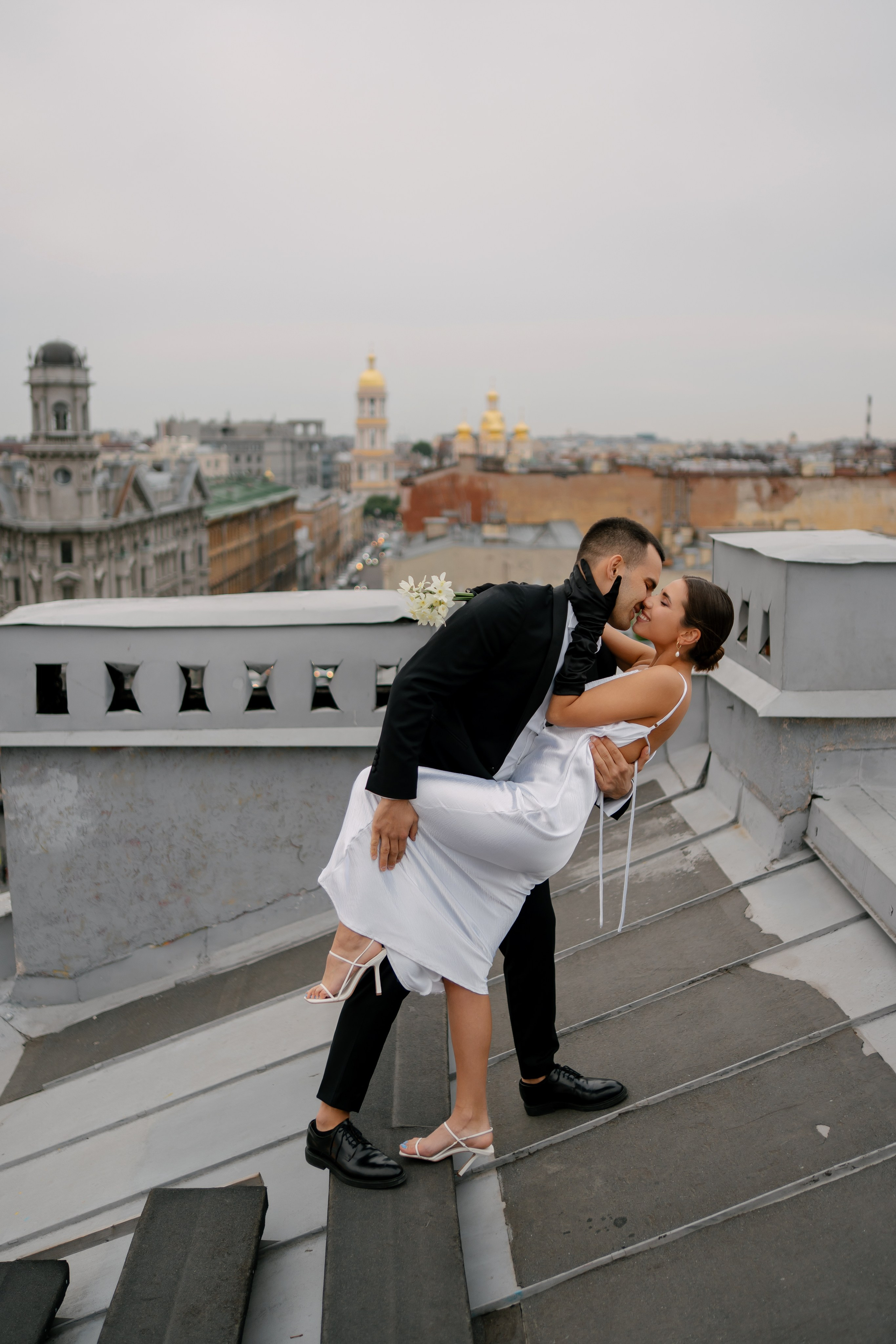 На крышах Питера. Семейный и свадебный фотограф в Красногорске Анастасия Тихонова