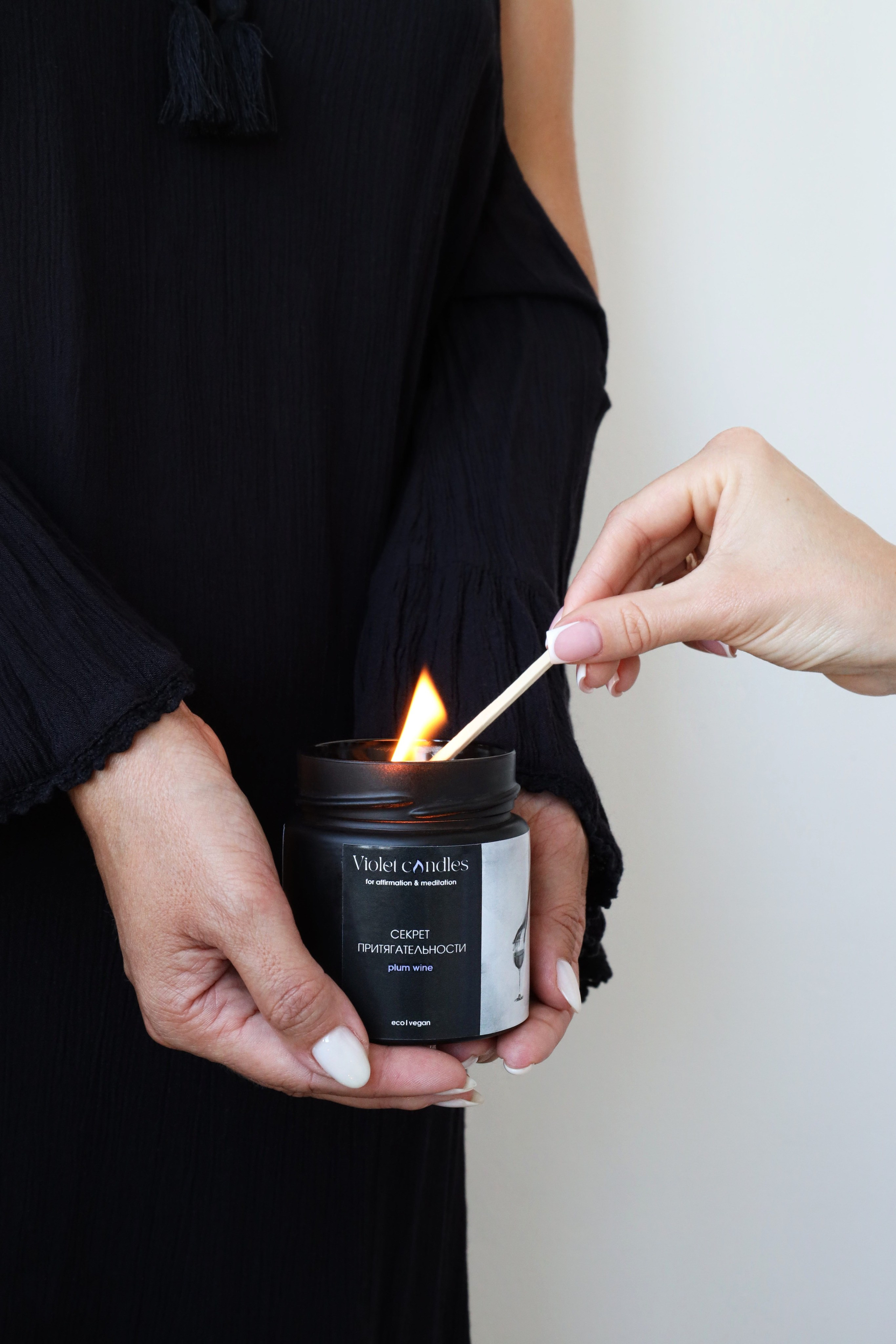 Бренд свечей VIOLET CANDLES. Фотограф Череповец T_FOTO