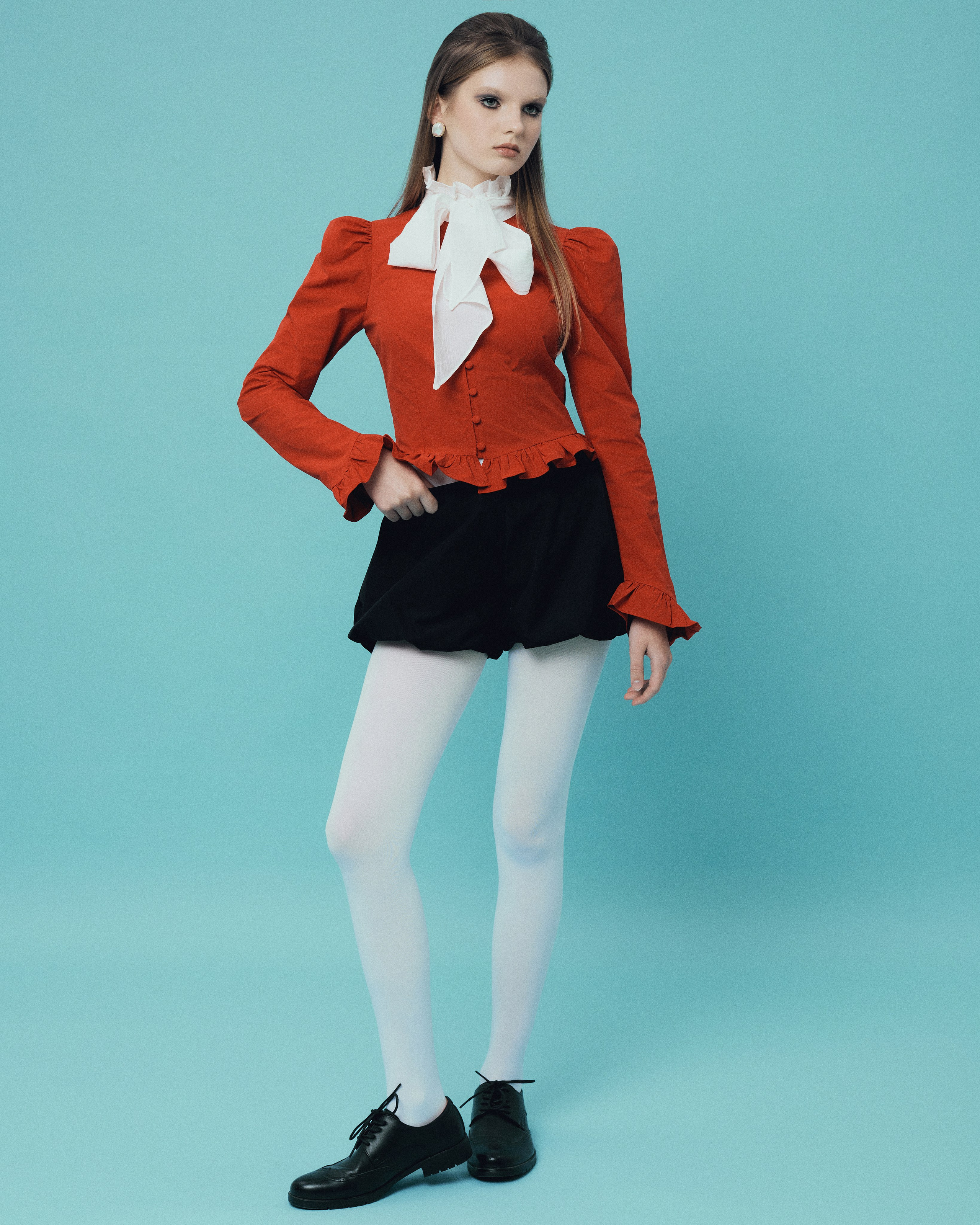 Kati, red blouse. Юрина Полина, фотограф из Екатеринбурга