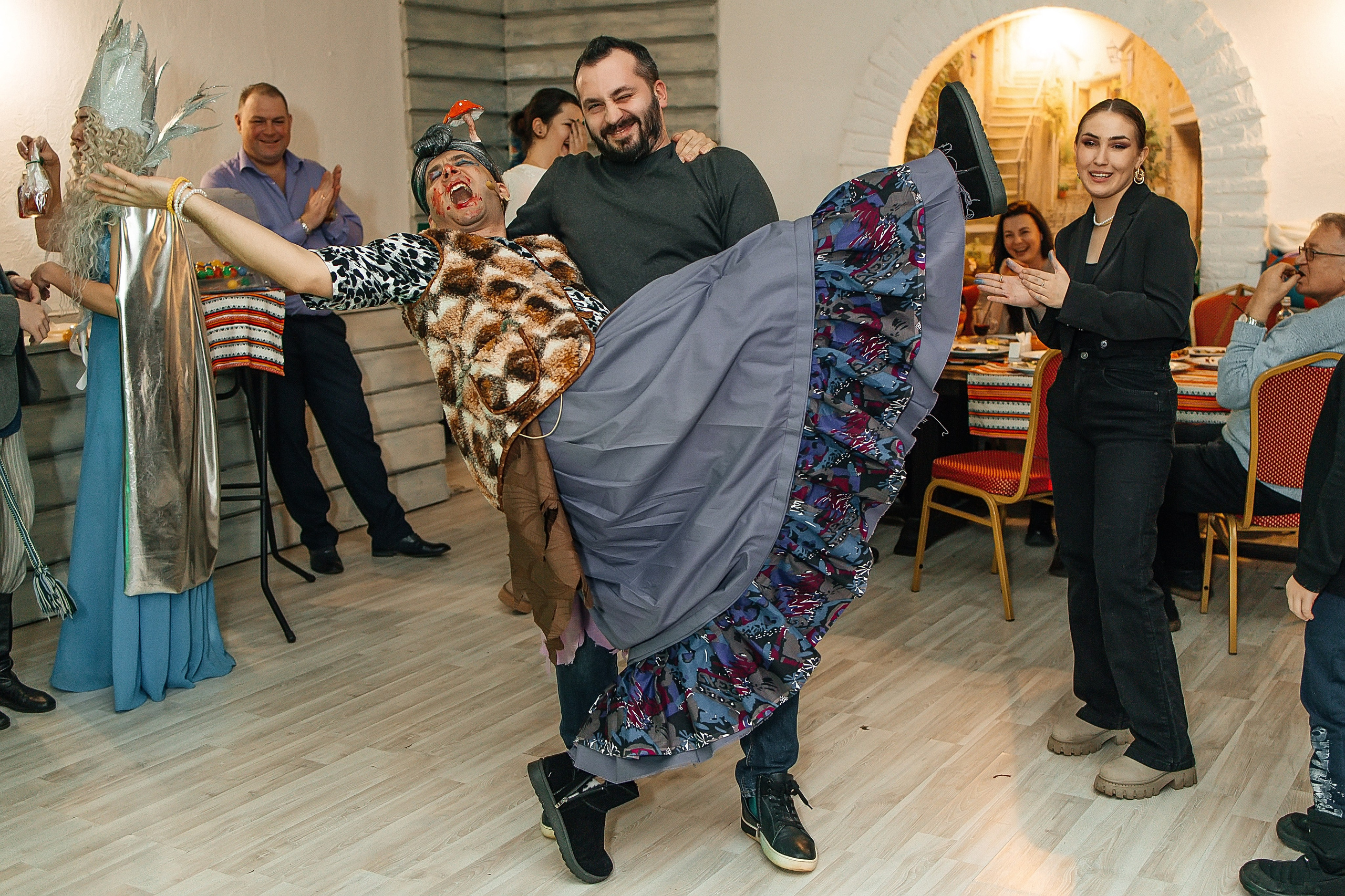 Рождество в ресторане «Казачок». Александр Антонов. Профессиональный свадебный, репортажный фотограф в Москве, Подольске. Фото+Видео на любой праздник