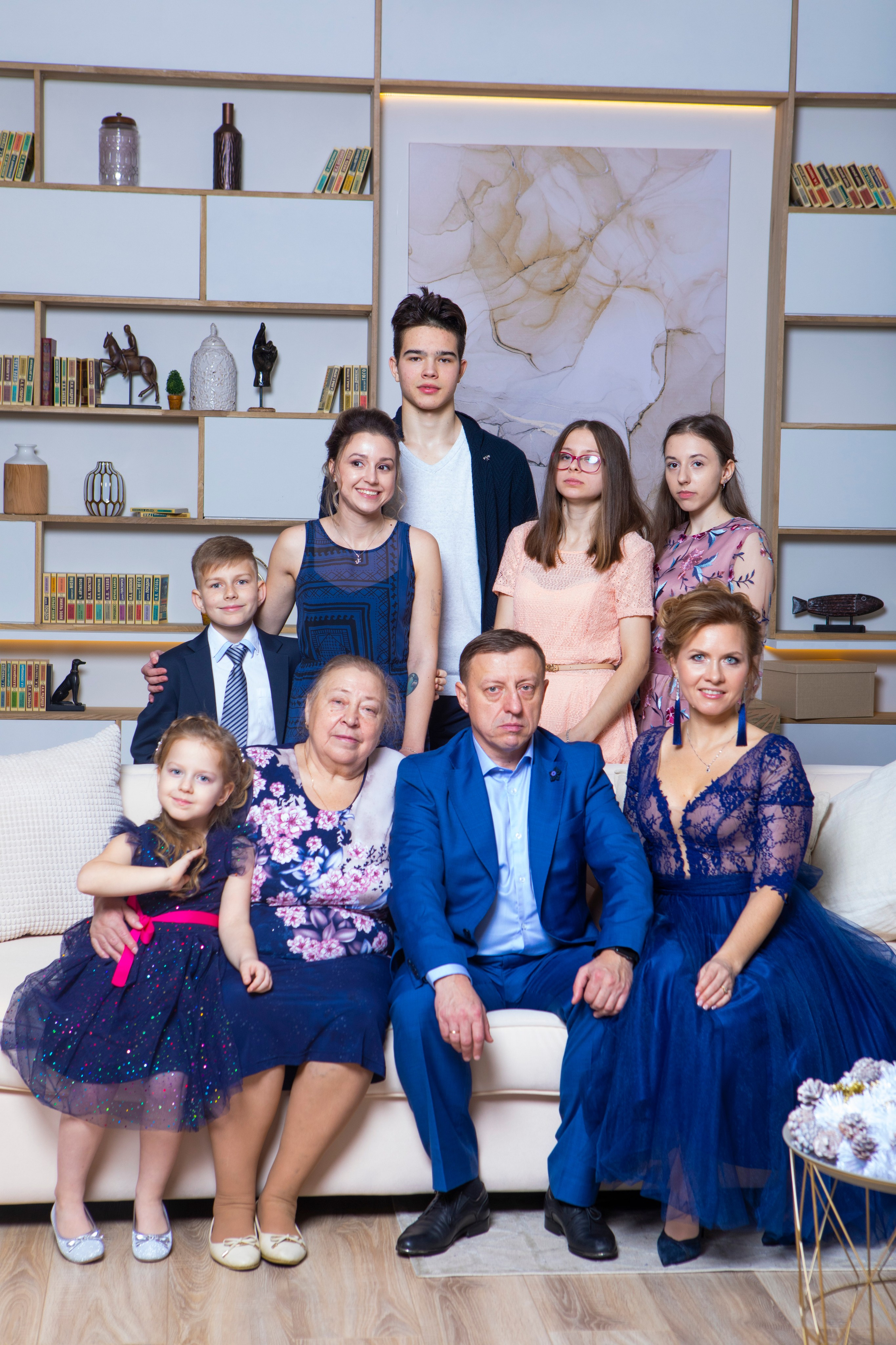 Семейные Съёмки в студии. ФОТОХУДОЖНИК