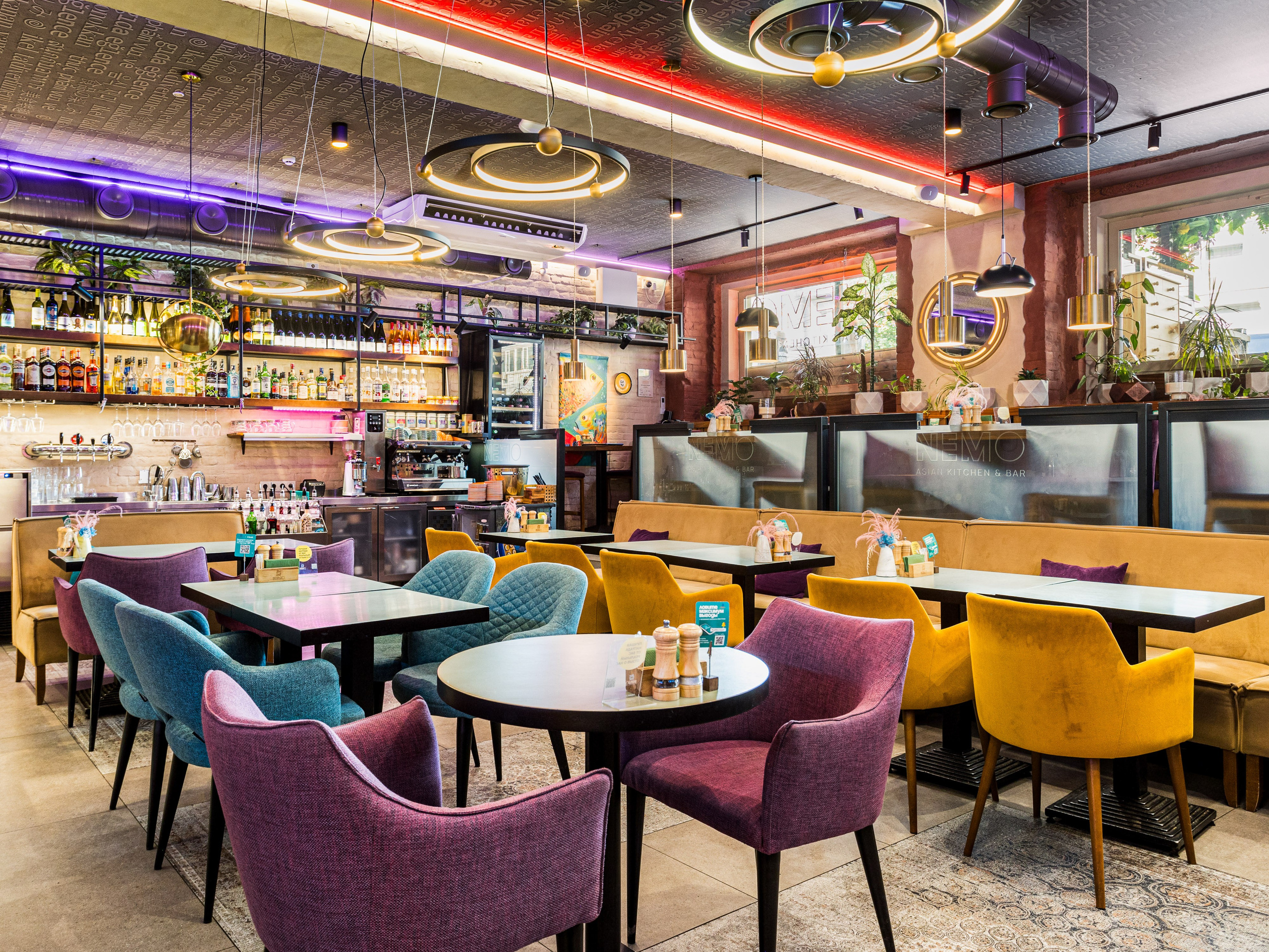 Ресторан NEMO. Интерьерный фотограф в Новосибирске